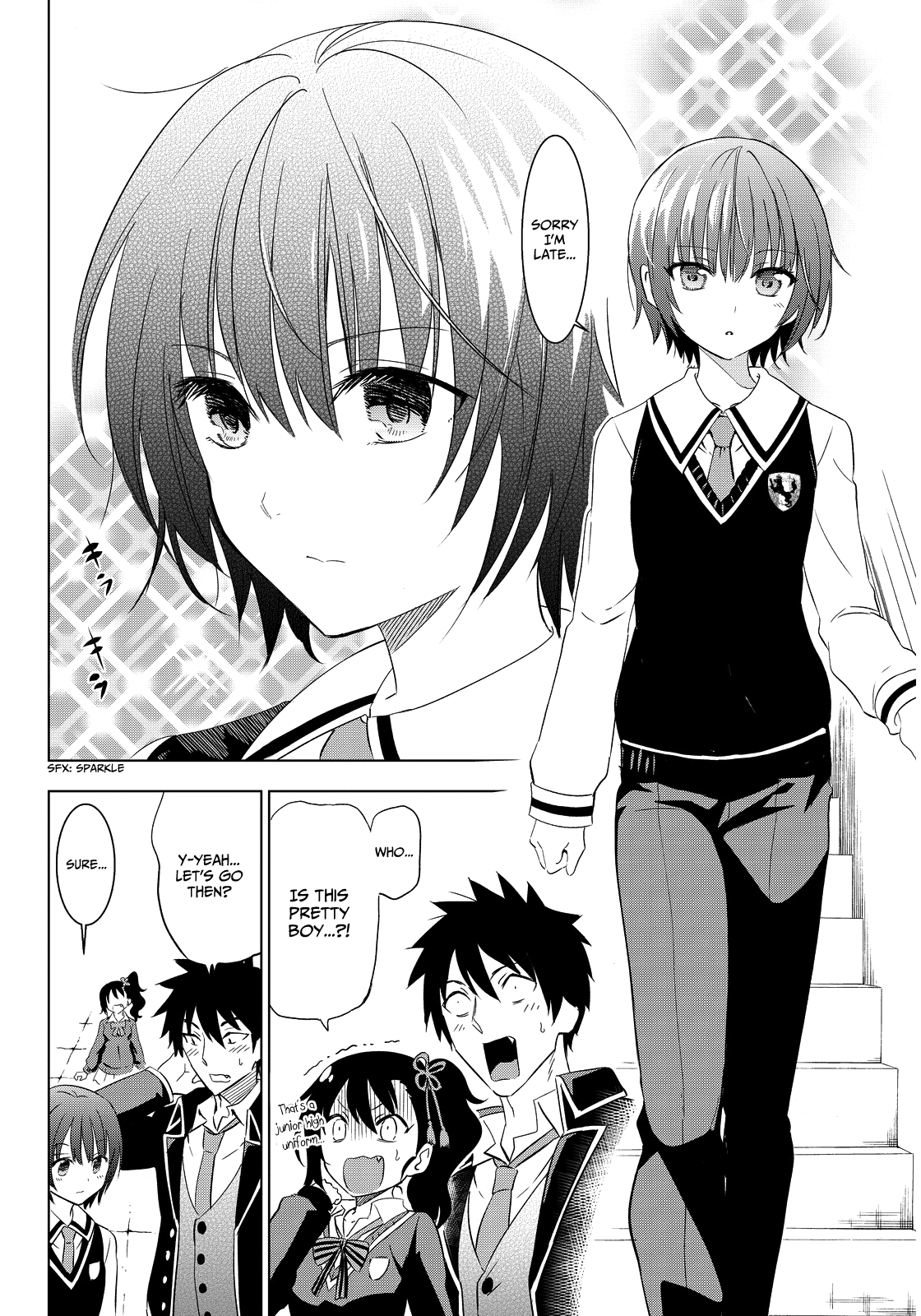 Kishuku Gakkou no Juliet Chapter 3 page 5 - Chapter 3 : Date and Juliet