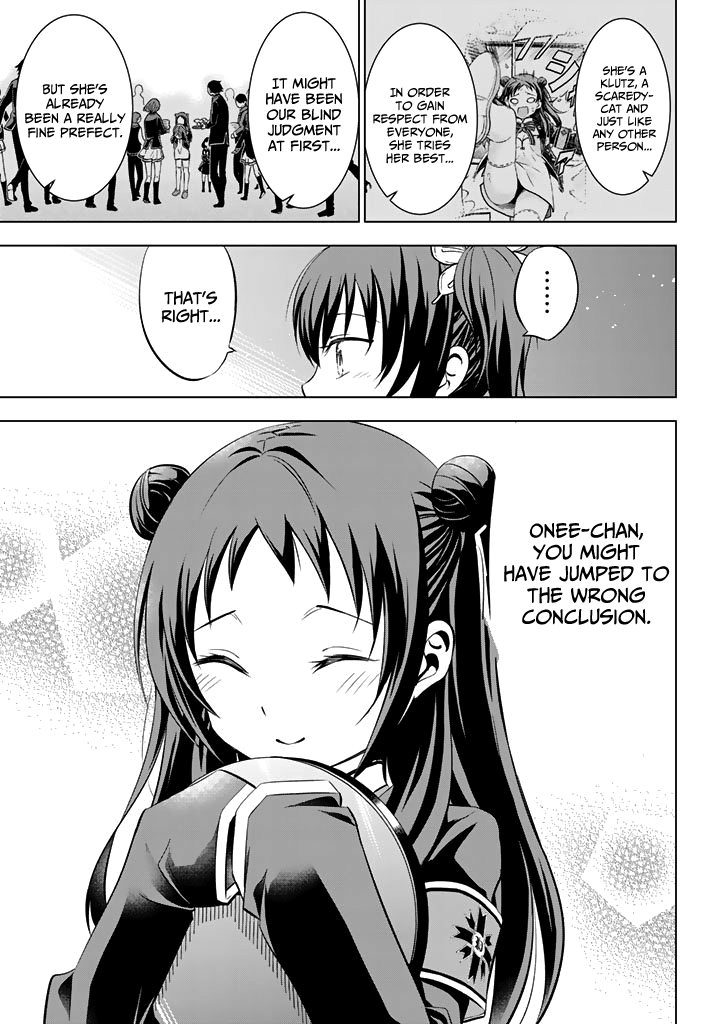 Kishuku Gakkou no Juliet Chapter 34 page 15 - Chapter 34: Romeo and Kochou (Part II)