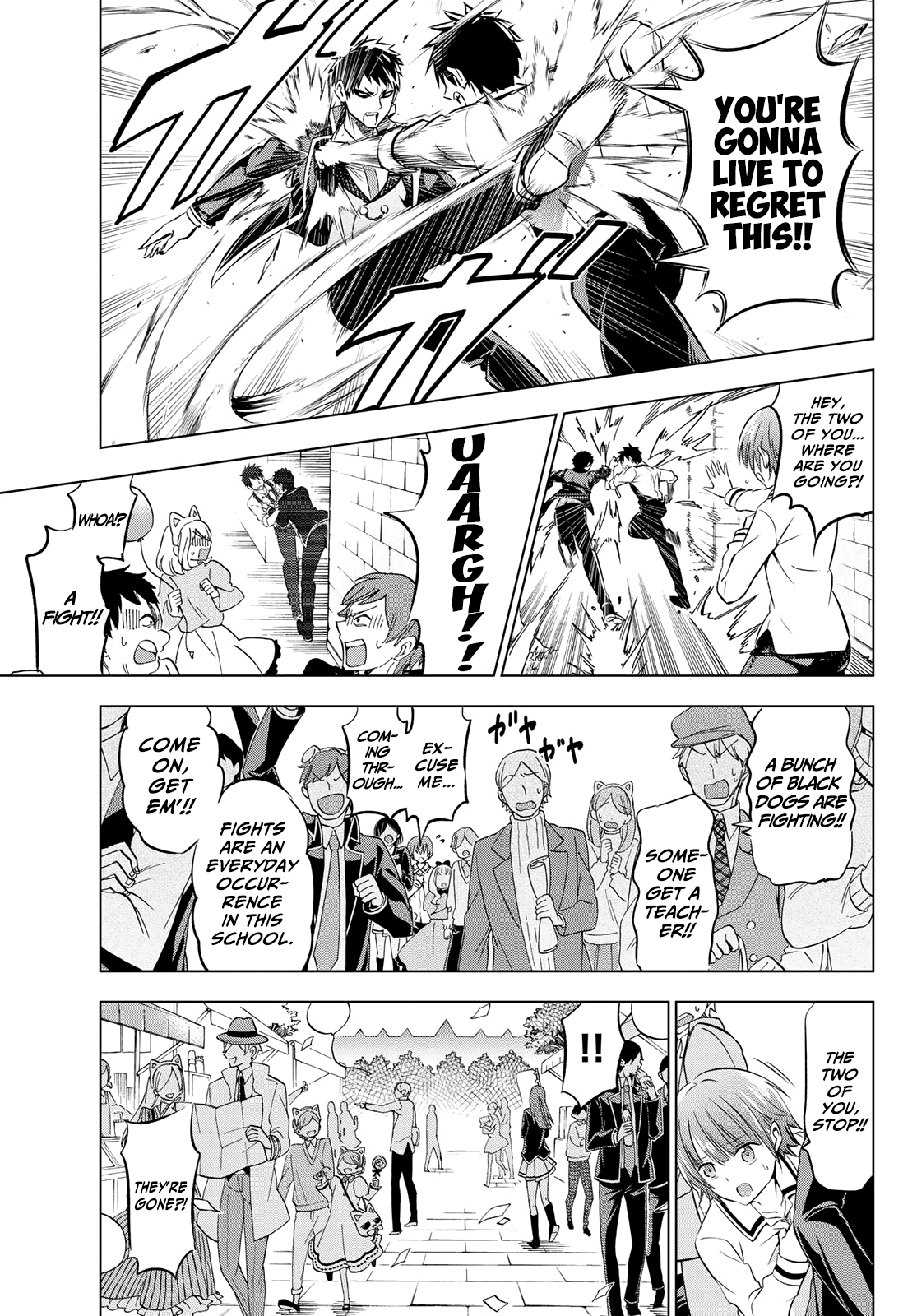 Kishuku Gakkou no Juliet Chapter 41 page 3 - Chapter 41: Romeo, Maru and Julio (Part II)