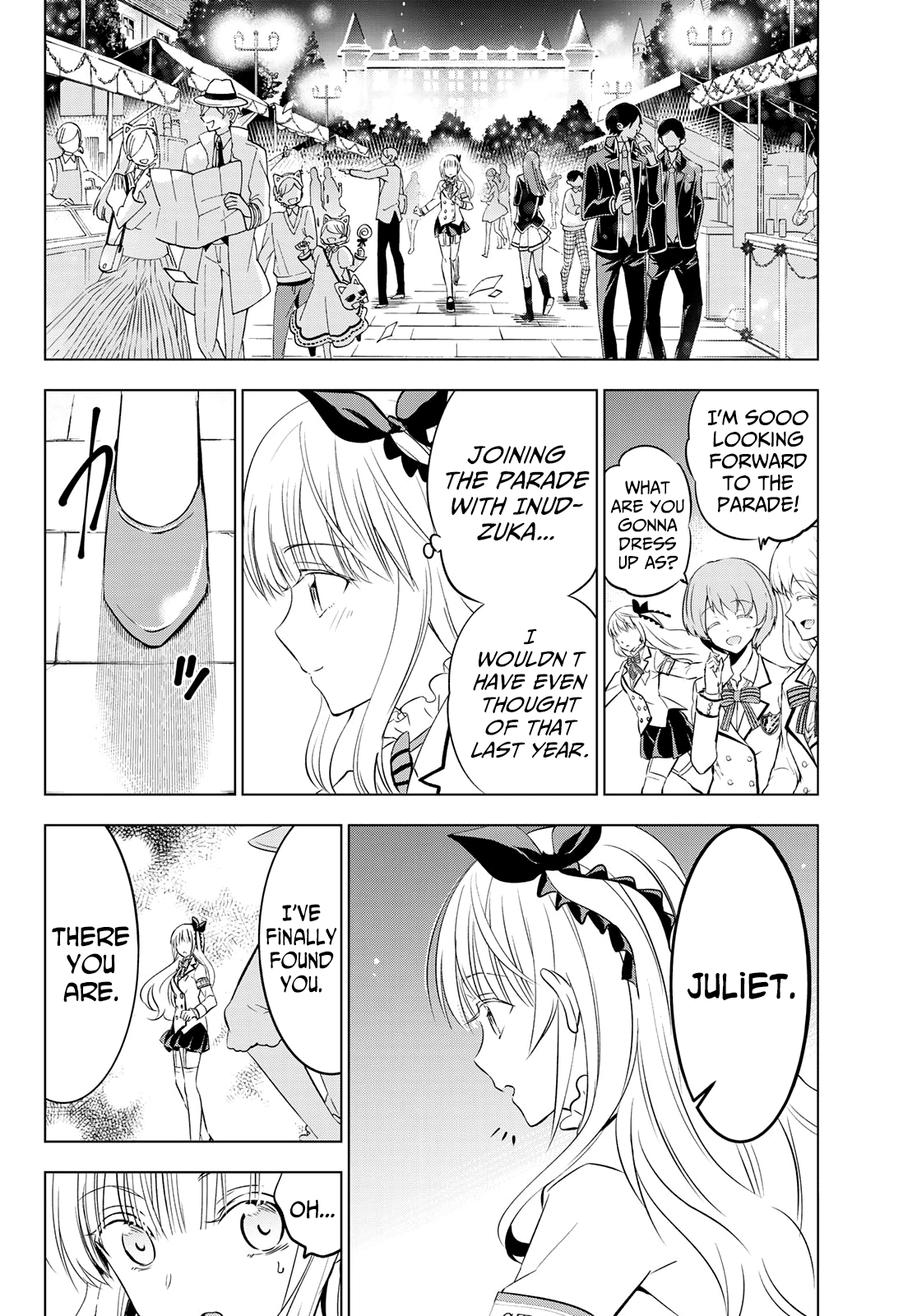 Kishuku Gakkou no Juliet Chapter 42 page 18 - Chapter 42: Romeo, Juliet and the School Festival (Part I)