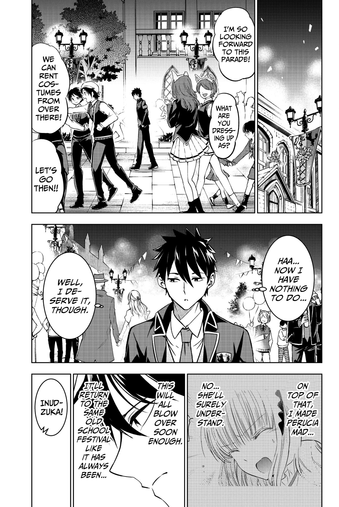 Kishuku Gakkou no Juliet Chapter 43 page 13 - Chapter 43: Romeo, Juliet and School Festival (Part 2)