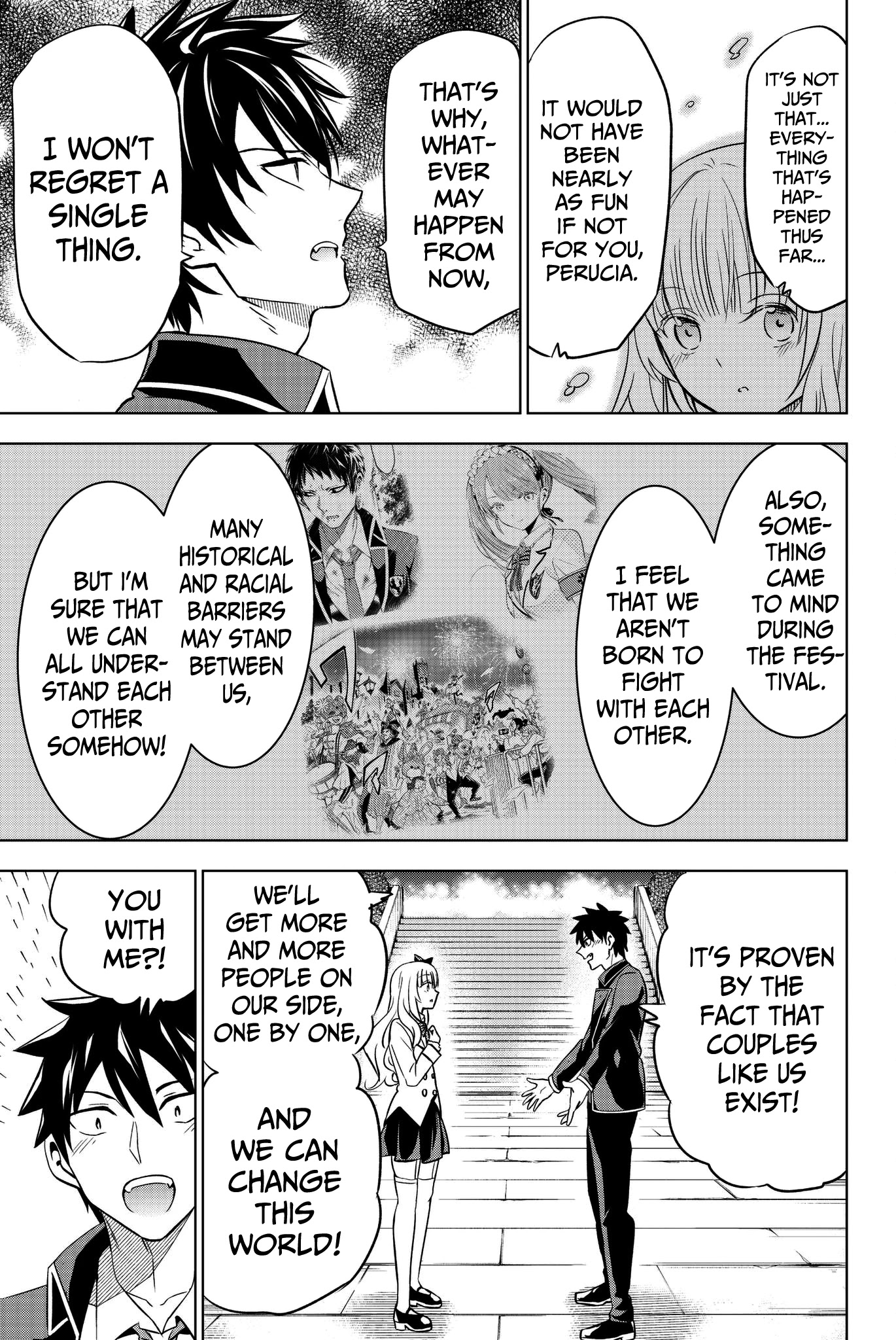 Kishuku Gakkou no Juliet Chapter 44 page 17 - Chapter 44: Romeo, Juliet and School Festival (Part 3)
