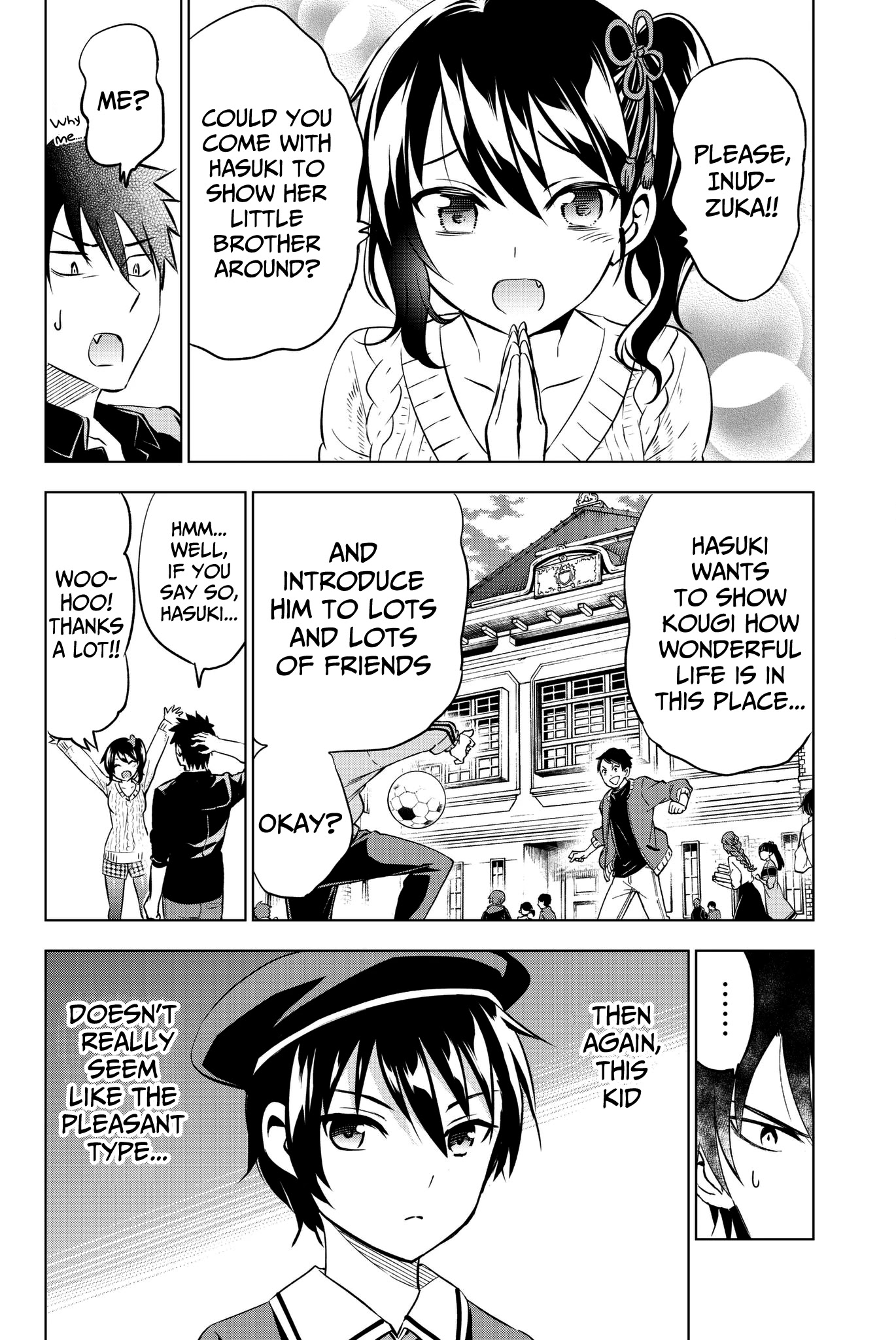 Kishuku Gakkou no Juliet Chapter 45 page 10 - Chapter 45: Romeo, Hasuki and Kougi (Part 1)