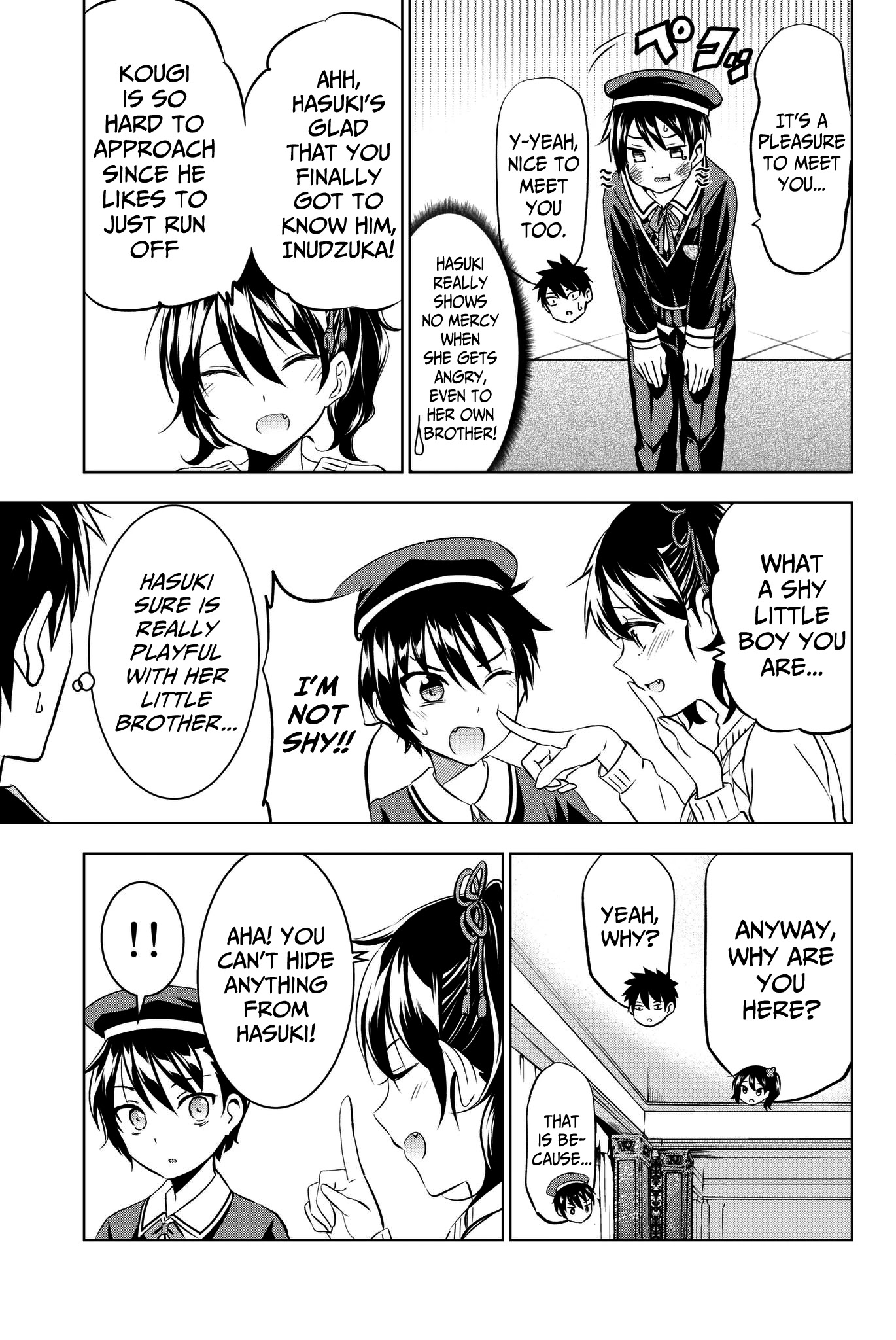 Kishuku Gakkou no Juliet Chapter 45 page 7 - Chapter 45: Romeo, Hasuki and Kougi (Part 1)
