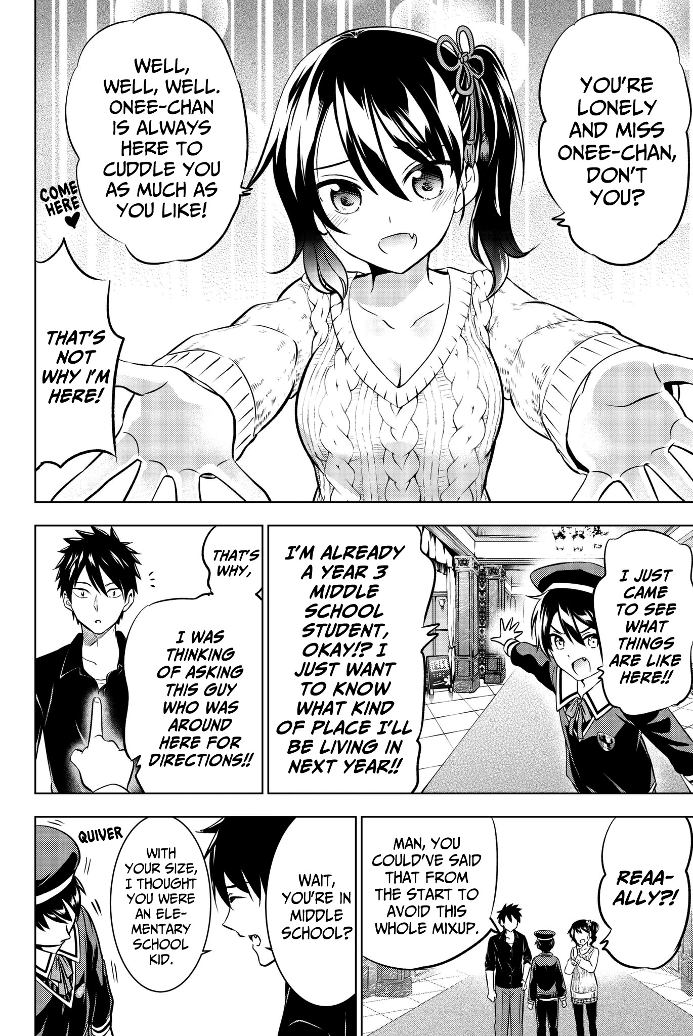 Kishuku Gakkou no Juliet Chapter 45 page 8 - Chapter 45: Romeo, Hasuki and Kougi (Part 1)