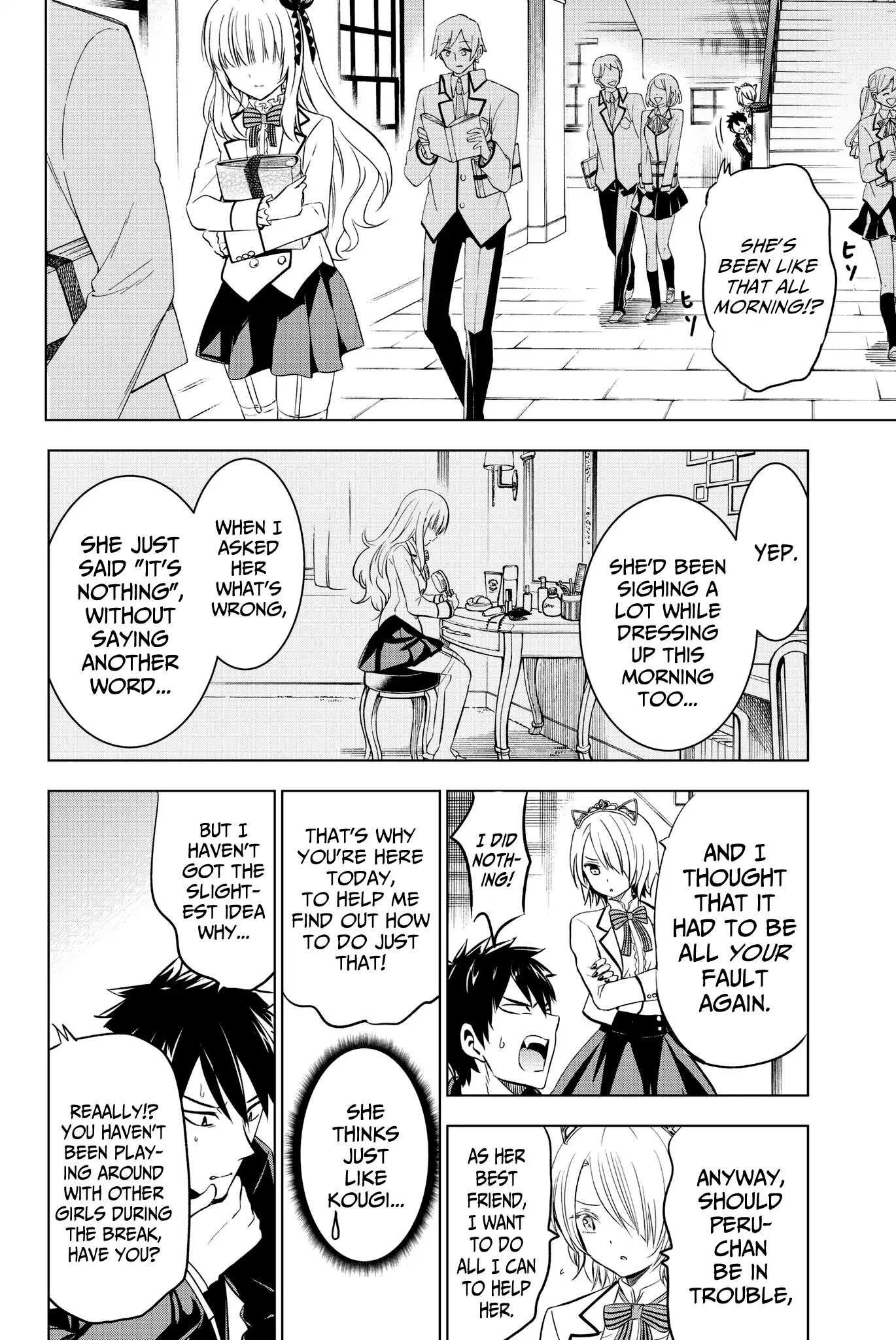 Kishuku Gakkou no Juliet Chapter 47 page 6 - Chapter 47: To Love, or not to Love