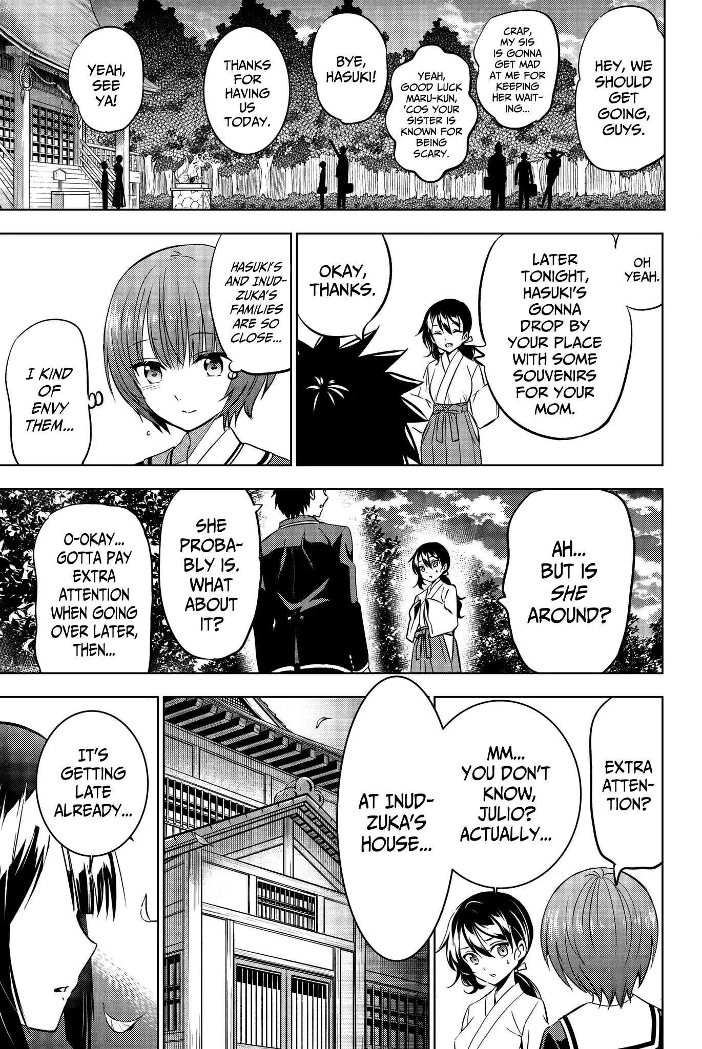Kishuku Gakkou no Juliet Chapter 48 page 18 - Chapter 48: Romeo, Hasuki, and Touwa