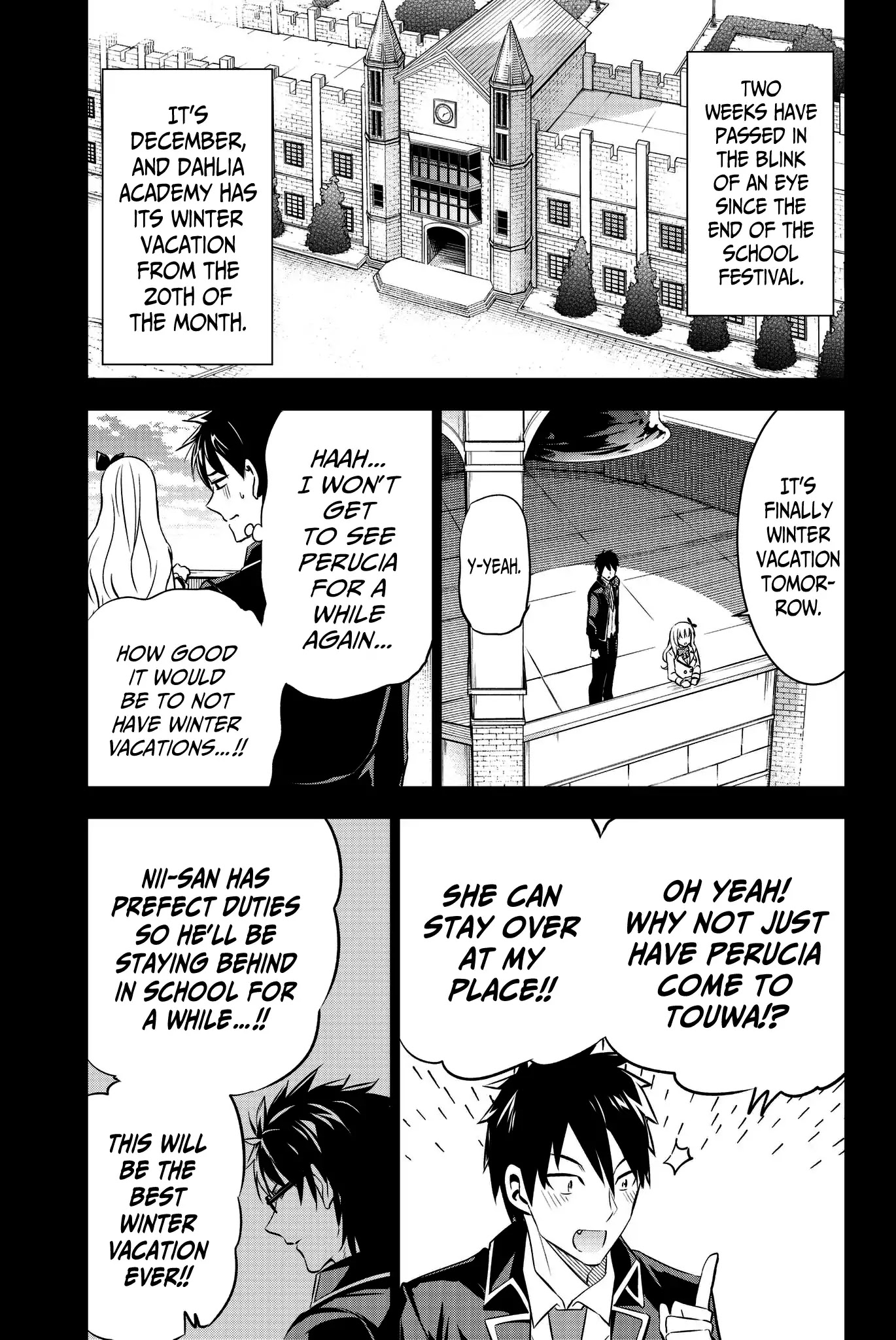 Kishuku Gakkou no Juliet Chapter 48 page 4 - Chapter 48: Romeo, Hasuki, and Touwa