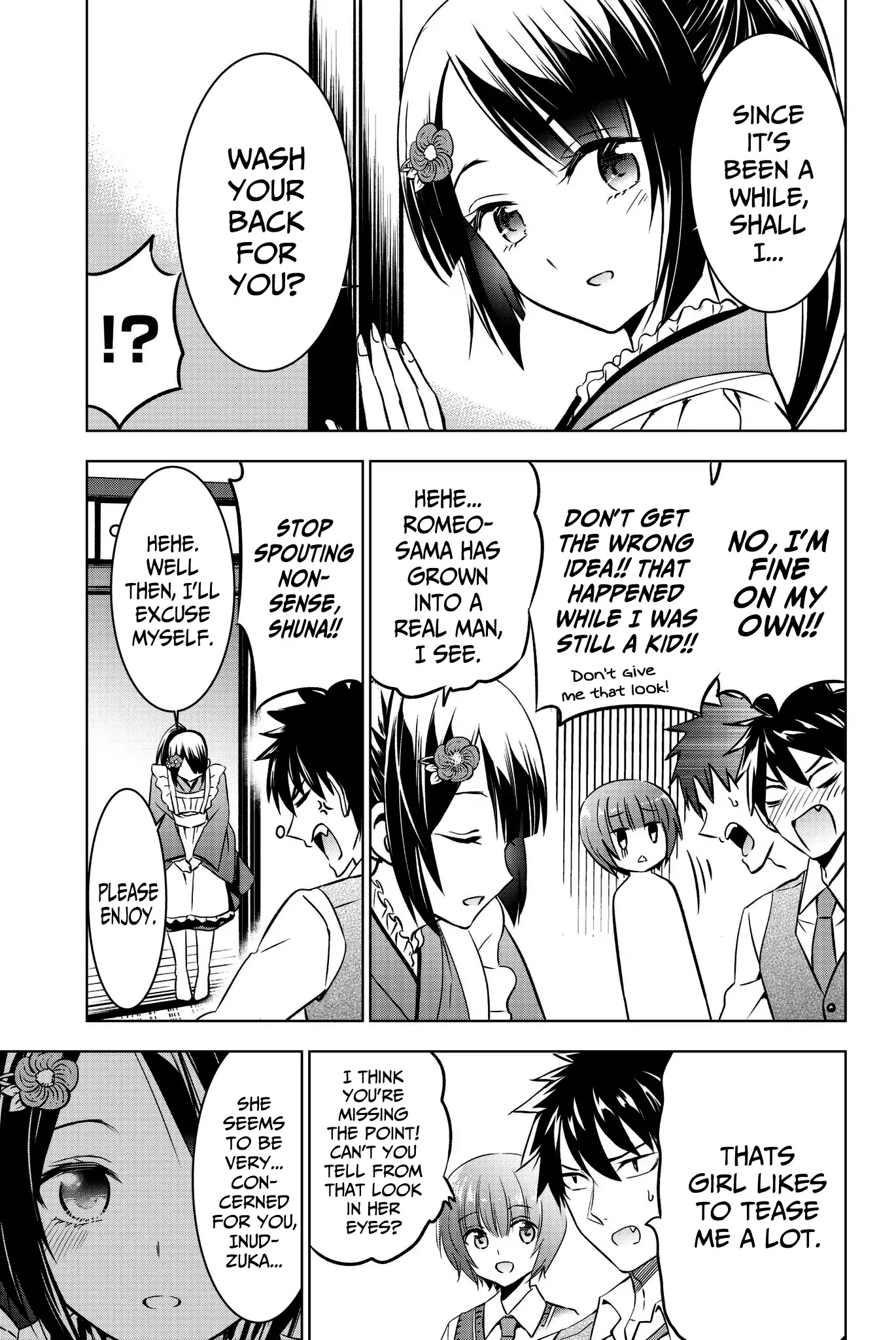 Kishuku Gakkou no Juliet Chapter 49 page 11 - Chapter 49: Romeo, Hasuki, and Touwa