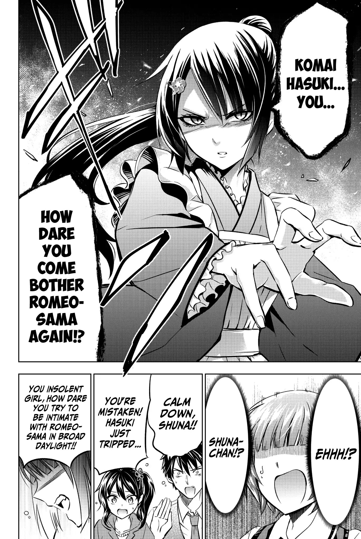 Kishuku Gakkou no Juliet Chapter 49 page 14 - Chapter 49: Romeo, Hasuki, and Touwa