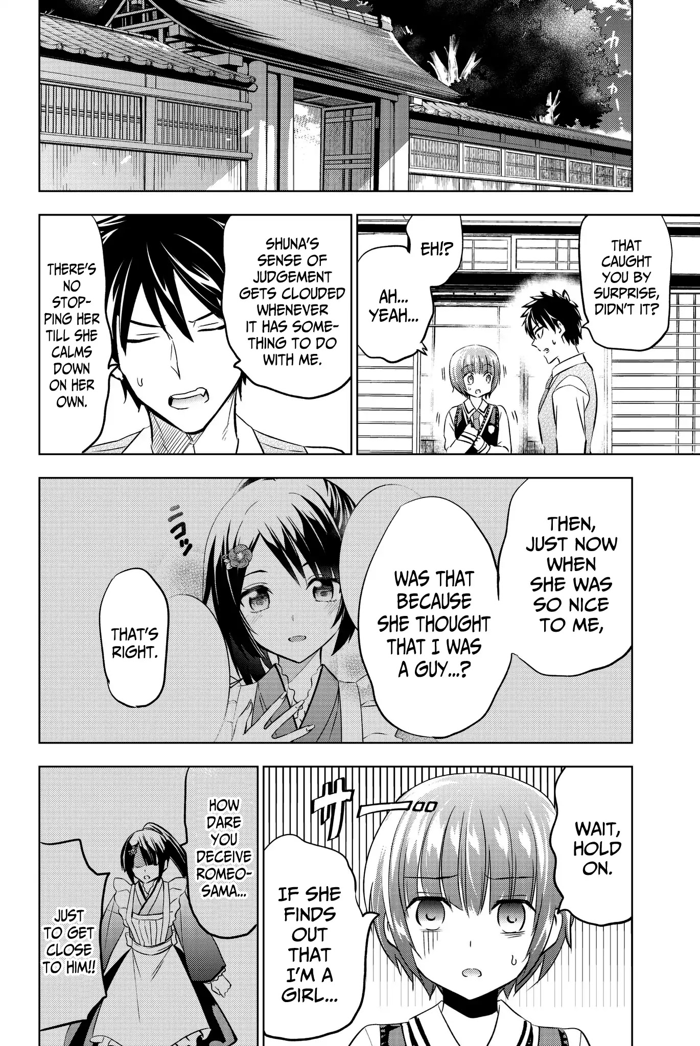 Kishuku Gakkou no Juliet Chapter 49 page 18 - Chapter 49: Romeo, Hasuki, and Touwa