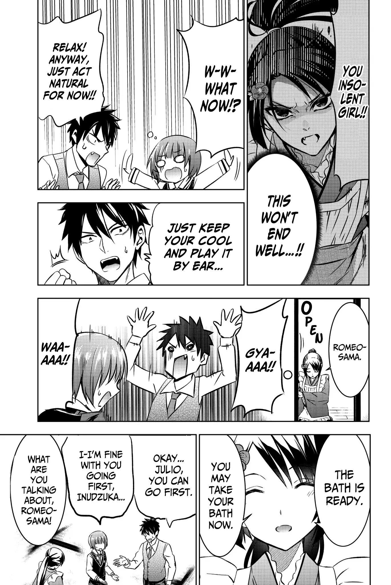 Kishuku Gakkou no Juliet Chapter 49 page 19 - Chapter 49: Romeo, Hasuki, and Touwa