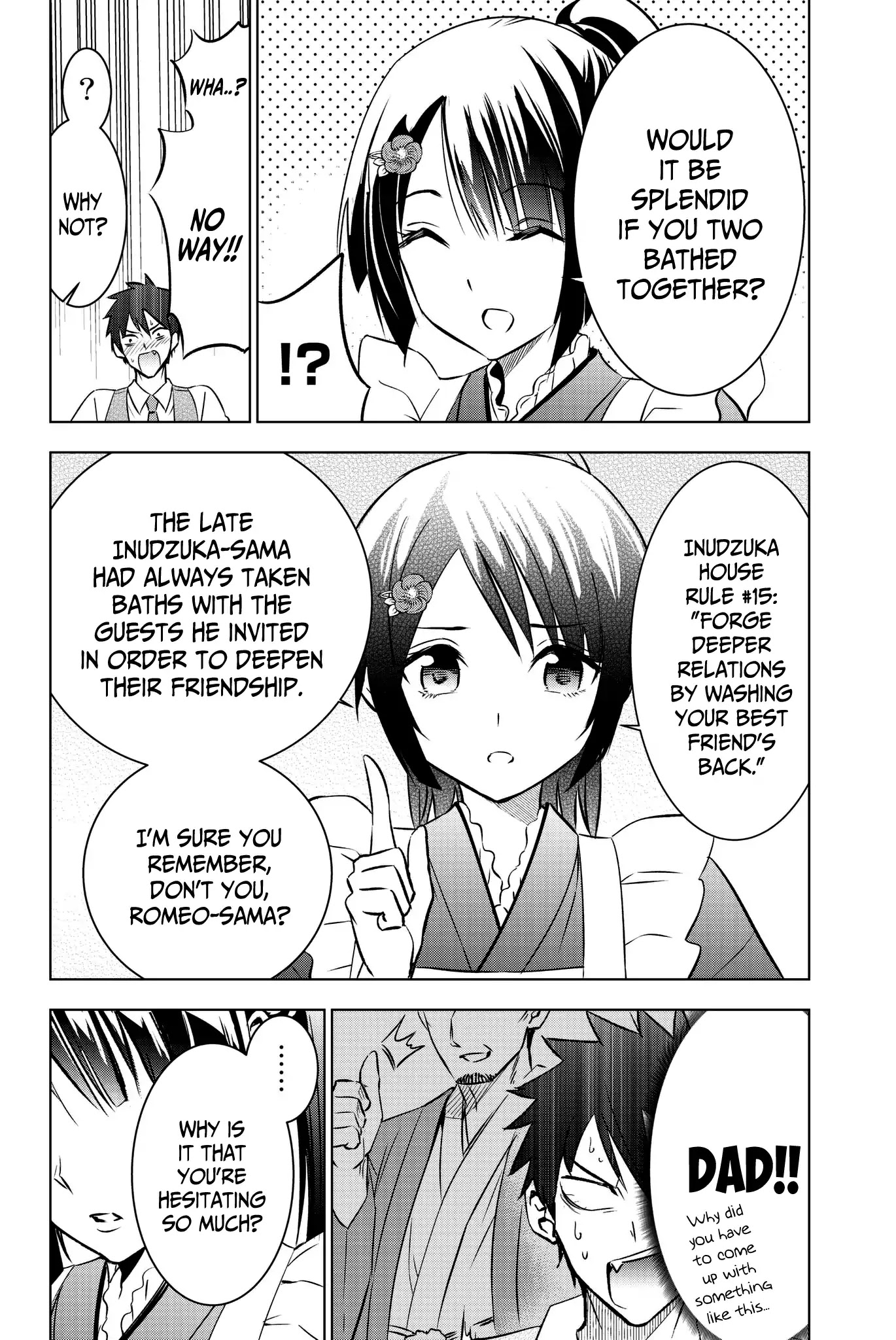 Kishuku Gakkou no Juliet Chapter 49 page 20 - Chapter 49: Romeo, Hasuki, and Touwa