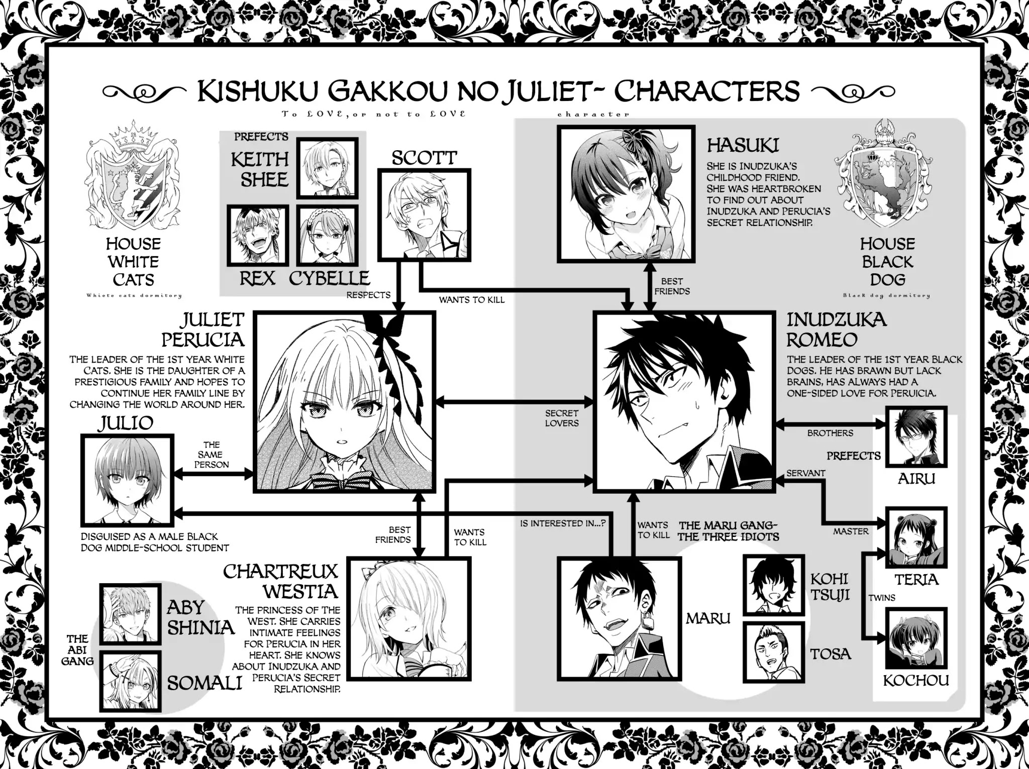 Kishuku Gakkou no Juliet Chapter 49 page 3 - Chapter 49: Romeo, Hasuki, and Touwa