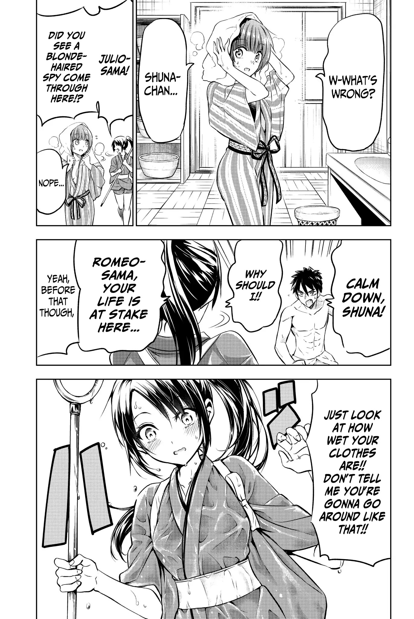 Kishuku Gakkou no Juliet Chapter 50 page 14 - Chapter 50: Romeo and Shuna (Part 1)