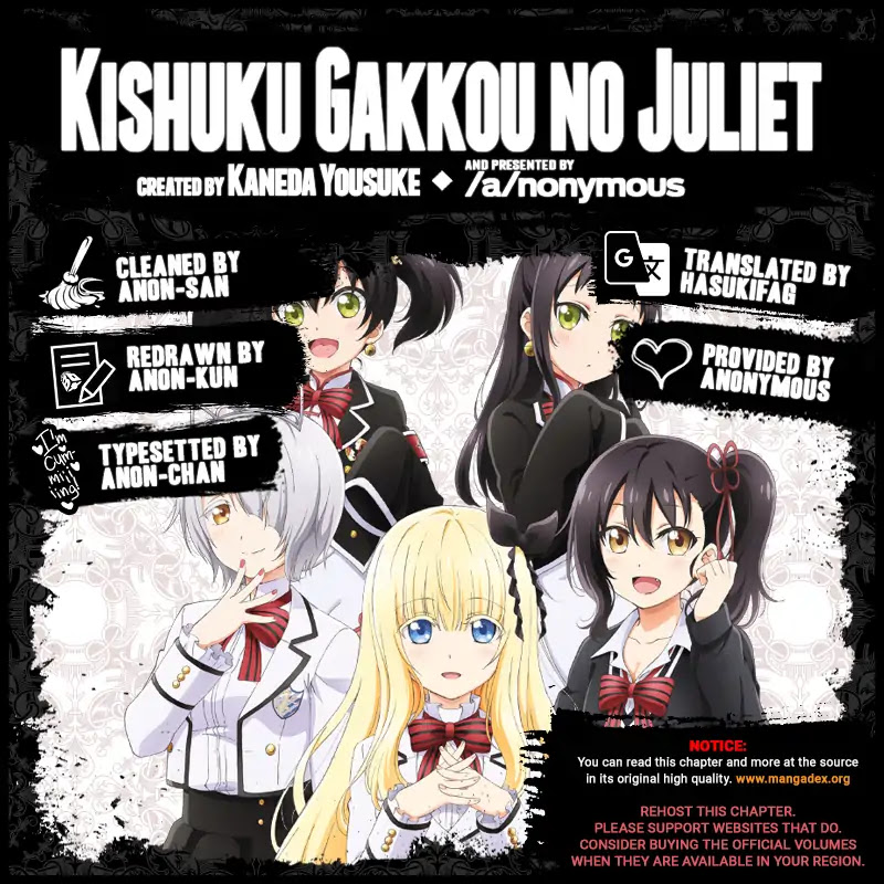 Kishuku Gakkou no Juliet Chapter 51 page 4 - Chapter 51: Romeo and Shuna (Part 2)