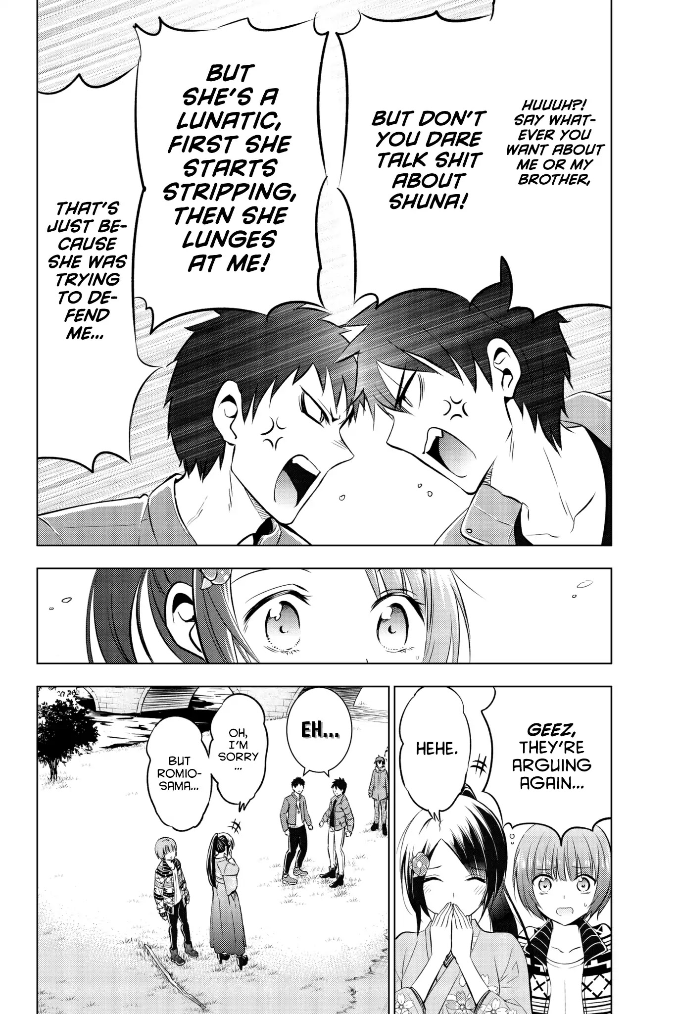 Kishuku Gakkou no Juliet Chapter 52 page 15 - Chapter 52: Romio and Shuna III