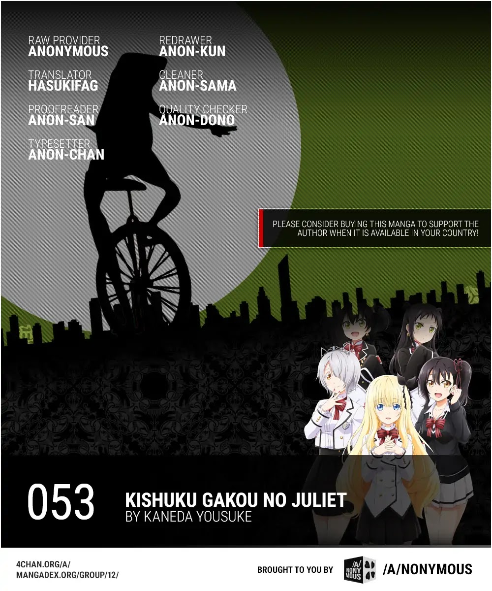 Kishuku Gakkou no Juliet Chapter 53 page 2 - Chapter 53: Romio and Mom I