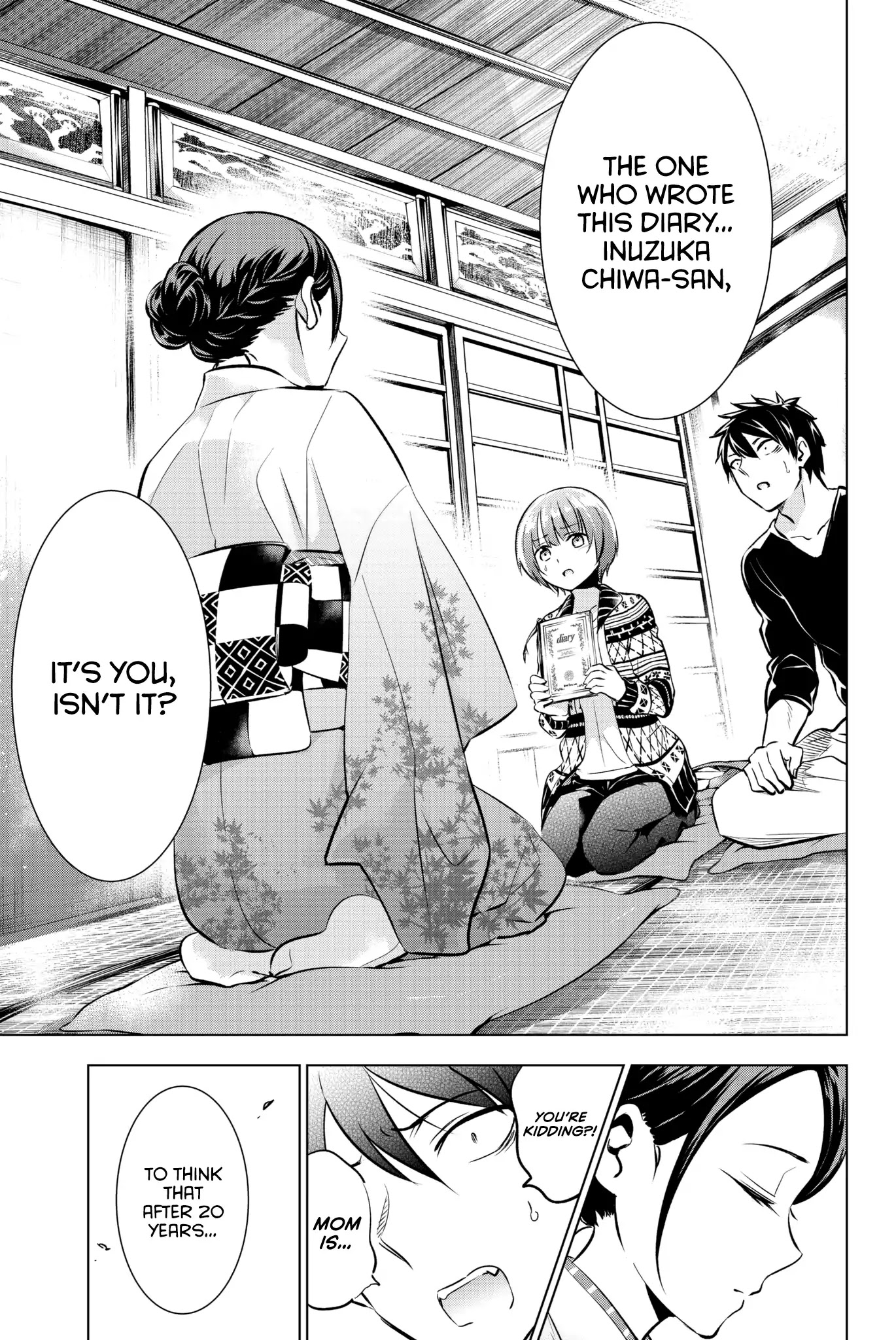 Kishuku Gakkou no Juliet Chapter 53 page 20 - Chapter 53: Romio and Mom I