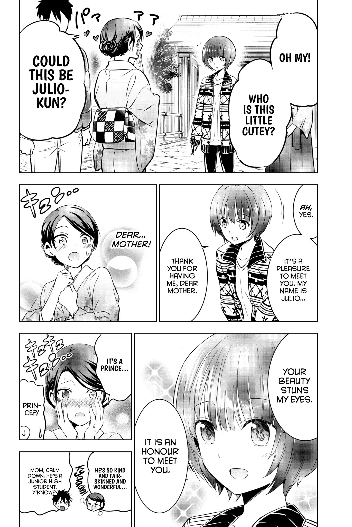 Kishuku Gakkou no Juliet Chapter 53 page 5 - Chapter 53: Romio and Mom I