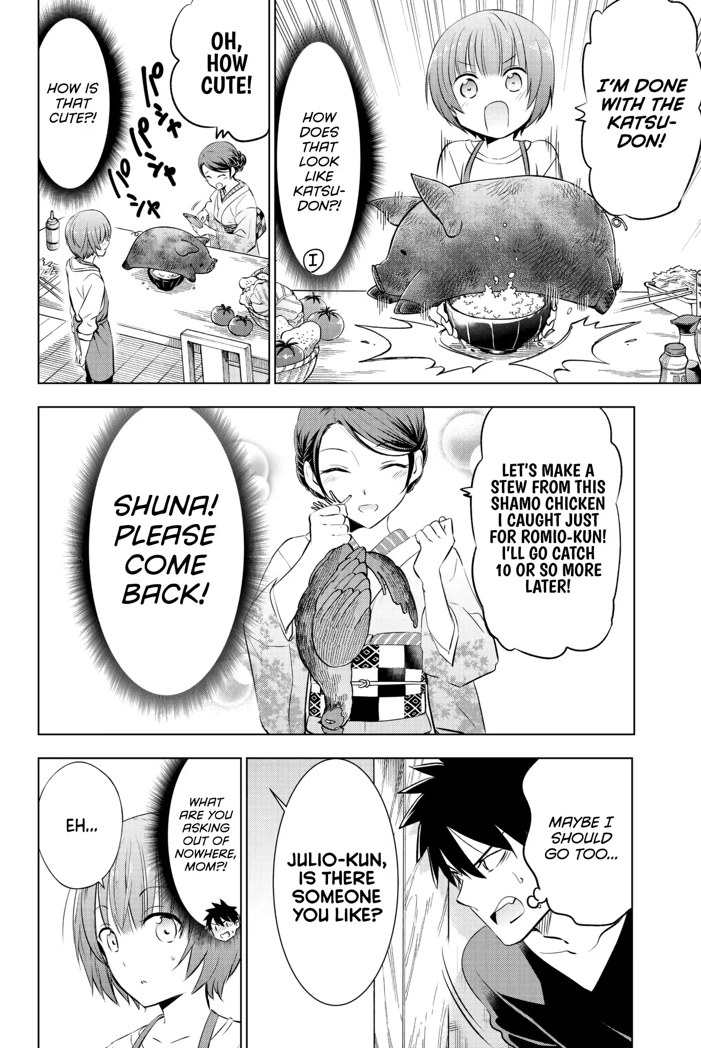 Kishuku Gakkou no Juliet Chapter 53 page 9 - Chapter 53: Romio and Mom I