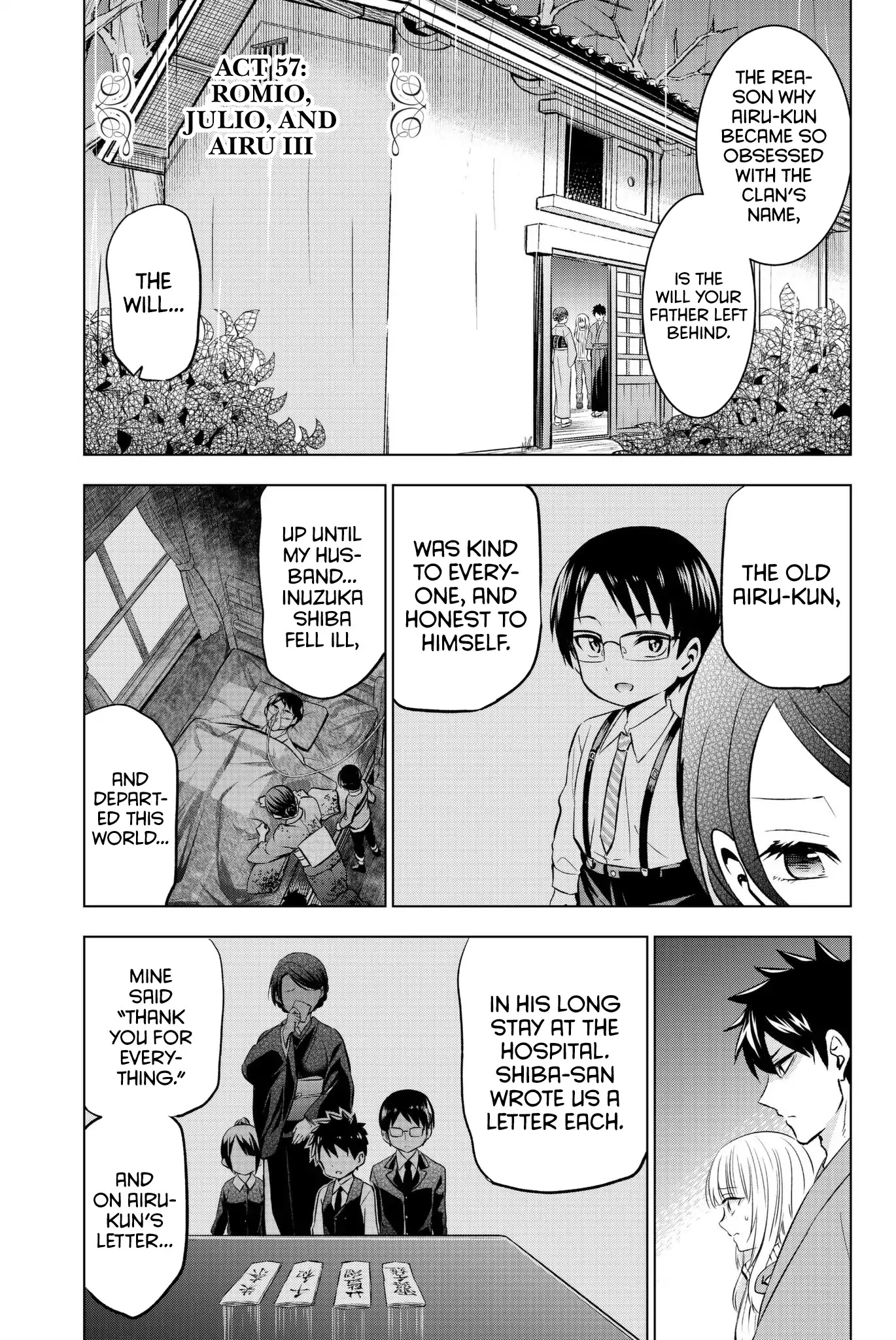 Kishuku Gakkou no Juliet Chapter 57 page 1 - Chapter 57: Romio, Julio, and Airu III