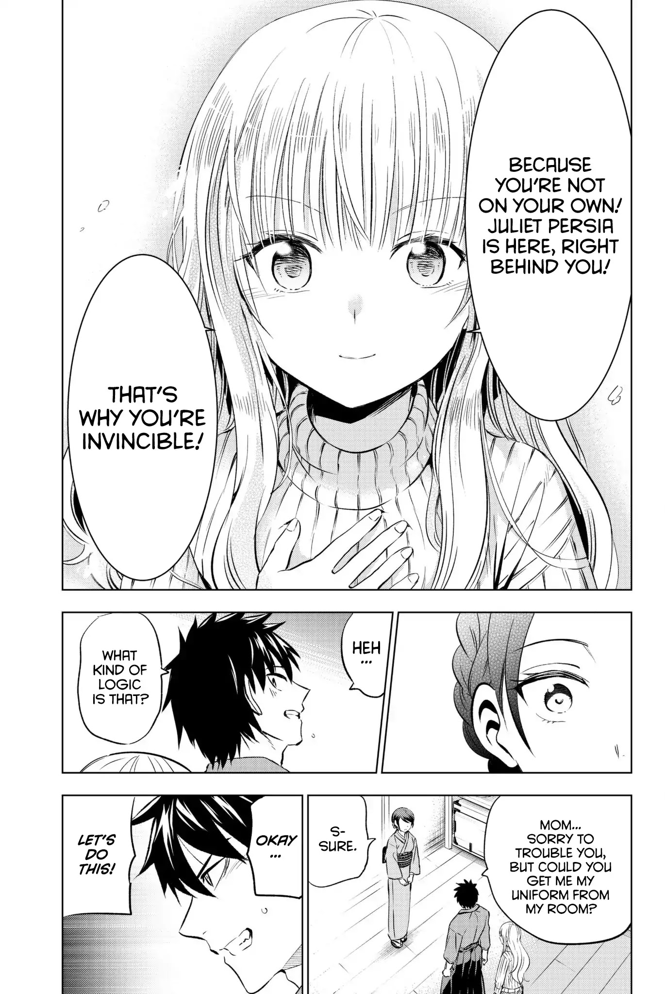 Kishuku Gakkou no Juliet Chapter 57 page 10 - Chapter 57: Romio, Julio, and Airu III