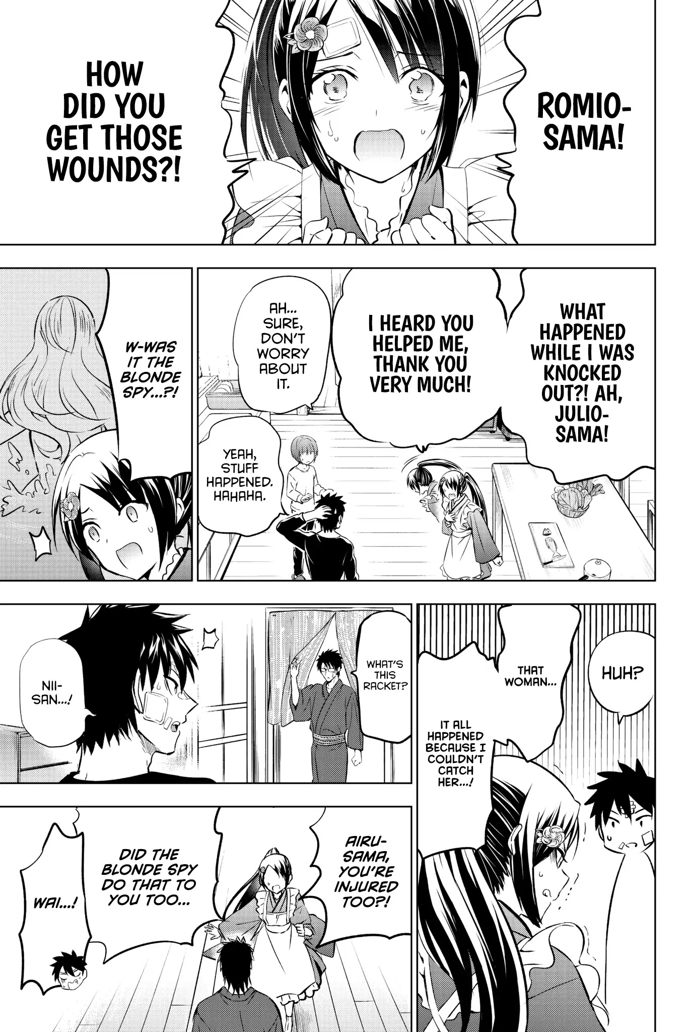 Kishuku Gakkou no Juliet Chapter 58 page 20 - Chapter 58: Romio, Julio, and Airu IV