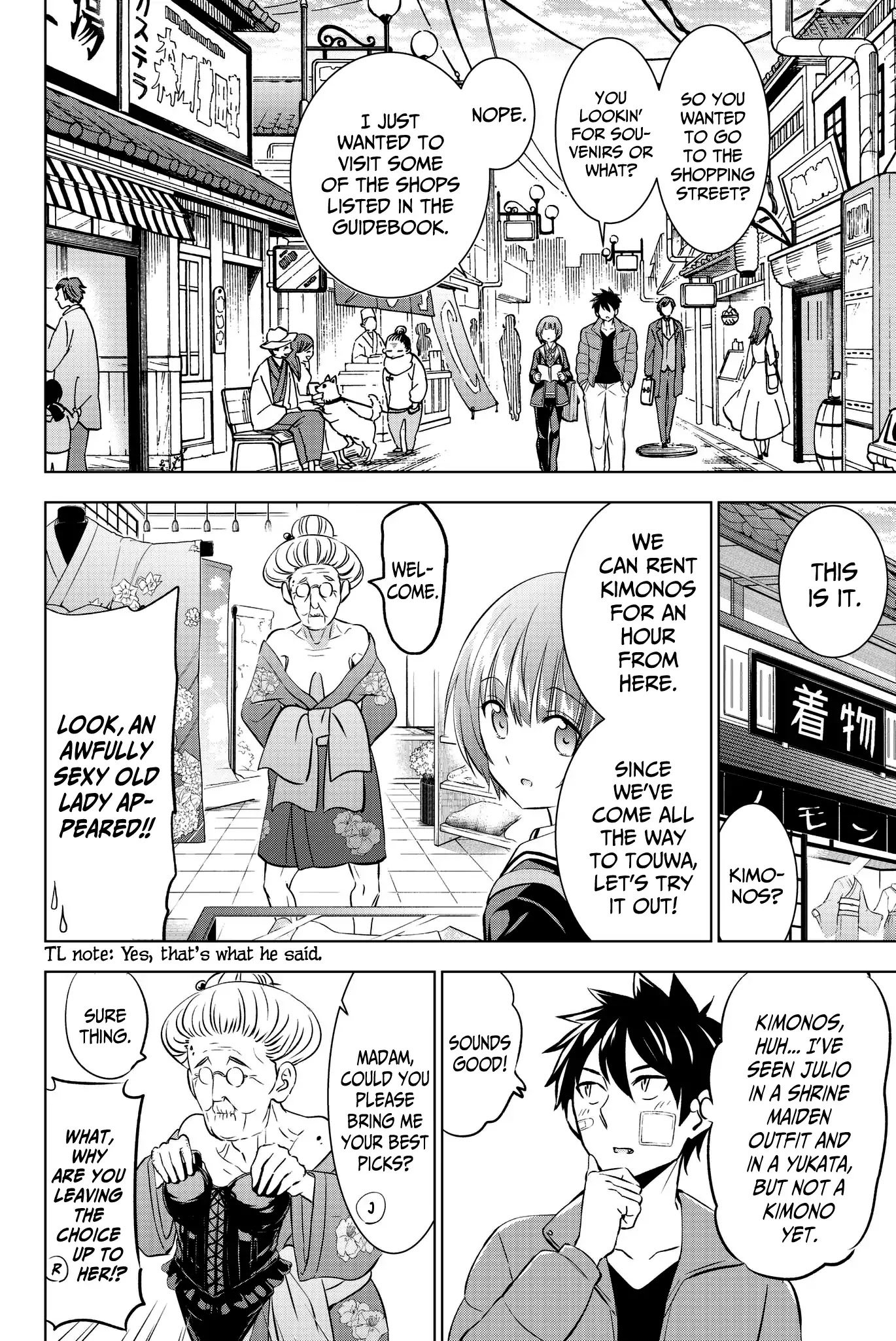 Kishuku Gakkou no Juliet Chapter 59 page 10 - Chapter 59: Romeo, Perucia and the Touwa Date