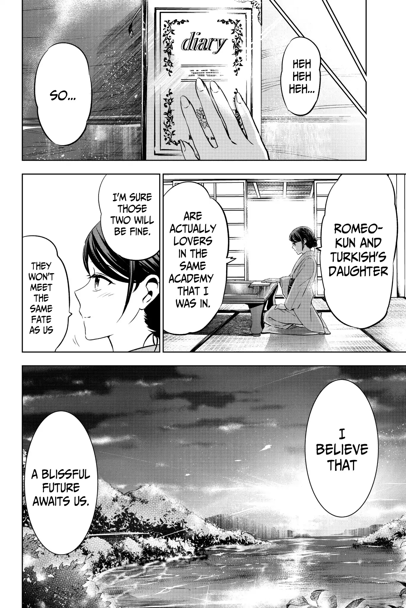 Kishuku Gakkou no Juliet Chapter 59 page 23 - Chapter 59: Romeo, Perucia and the Touwa Date