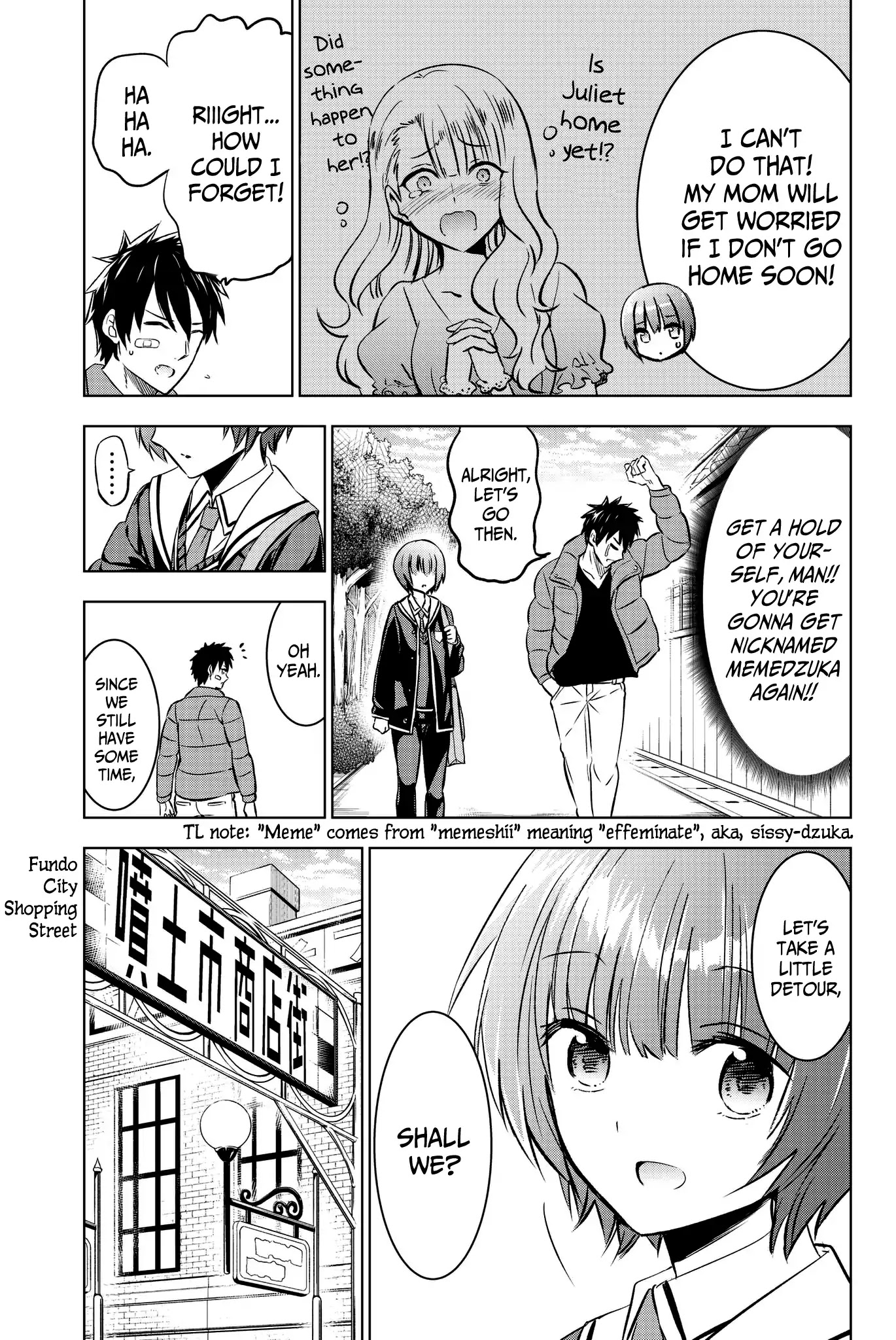 Kishuku Gakkou no Juliet Chapter 59 page 9 - Chapter 59: Romeo, Perucia and the Touwa Date