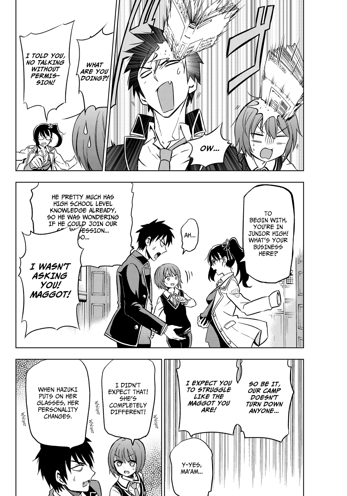 Kishuku Gakkou no Juliet Chapter 6 page 10 - Chapter 6 : Inudzuka and Hazuki