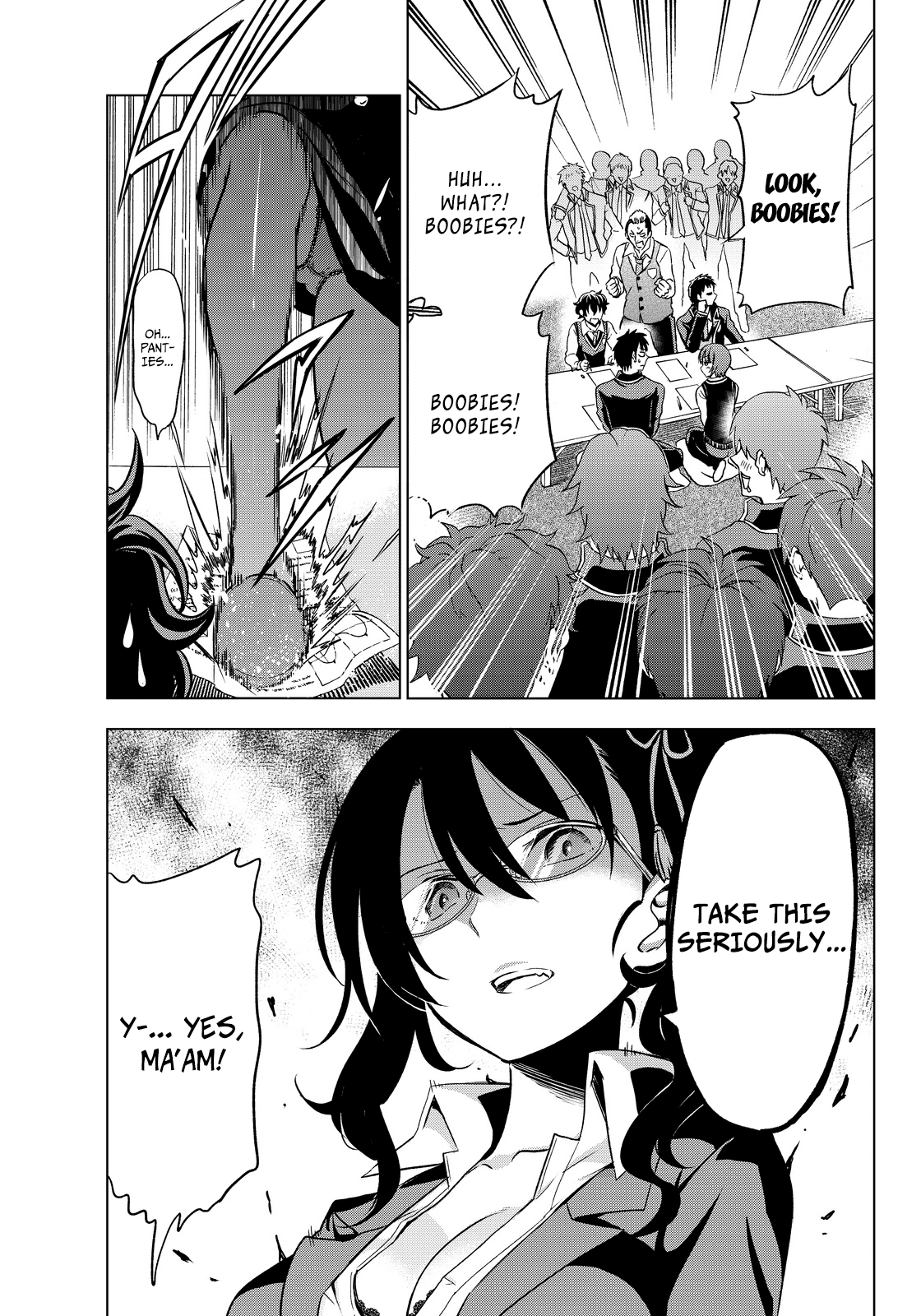 Kishuku Gakkou no Juliet Chapter 6 page 15 - Chapter 6 : Inudzuka and Hazuki