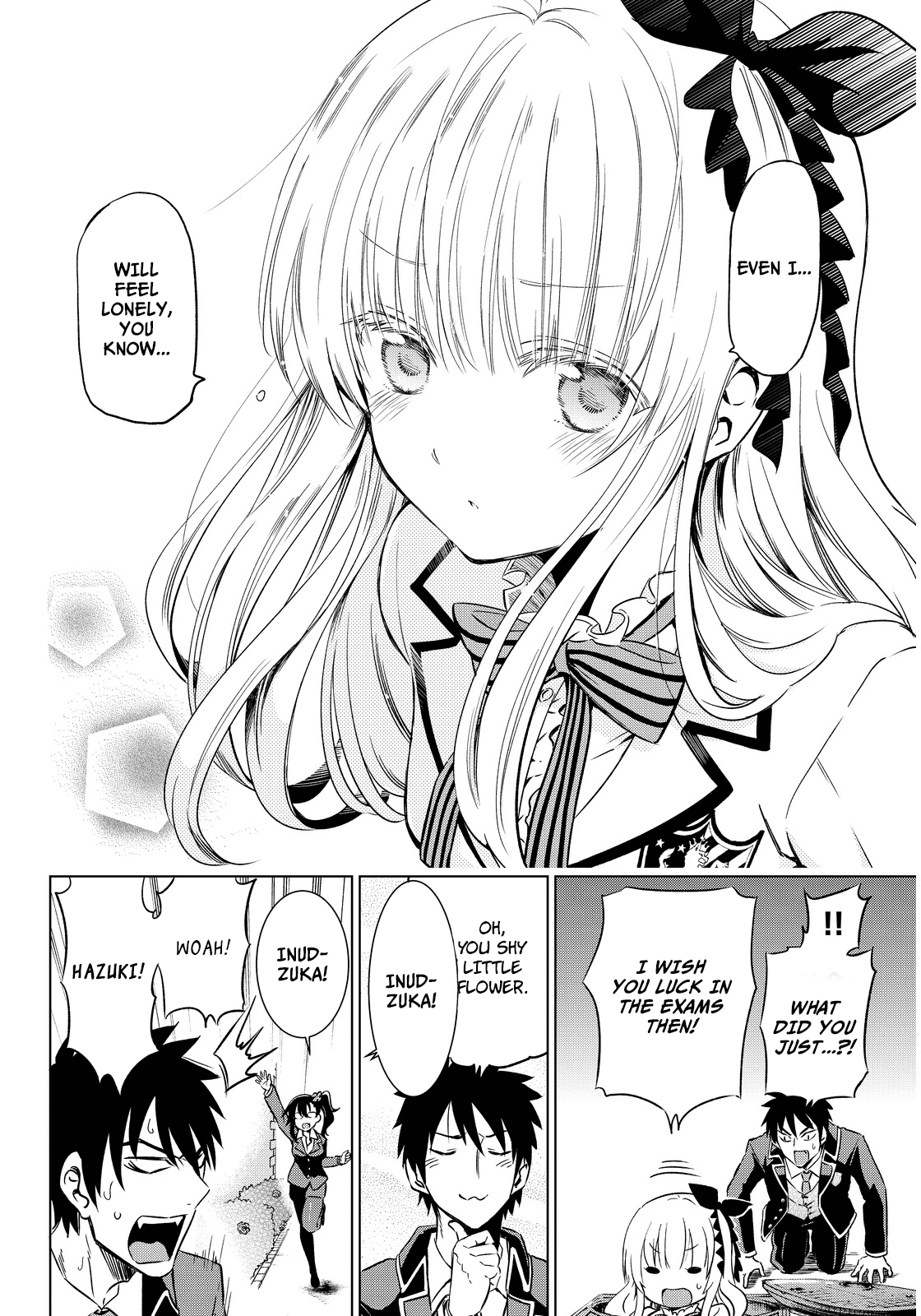 Kishuku Gakkou no Juliet Chapter 6 page 18 - Chapter 6 : Inudzuka and Hazuki