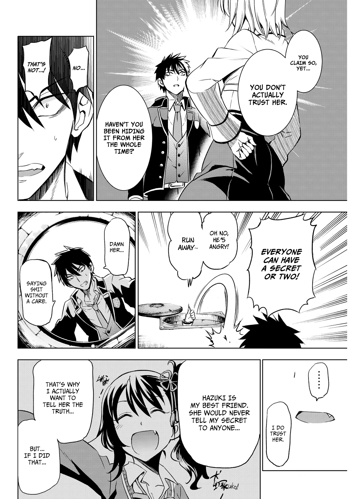 Kishuku Gakkou no Juliet Chapter 6 page 24 - Chapter 6 : Inudzuka and Hazuki