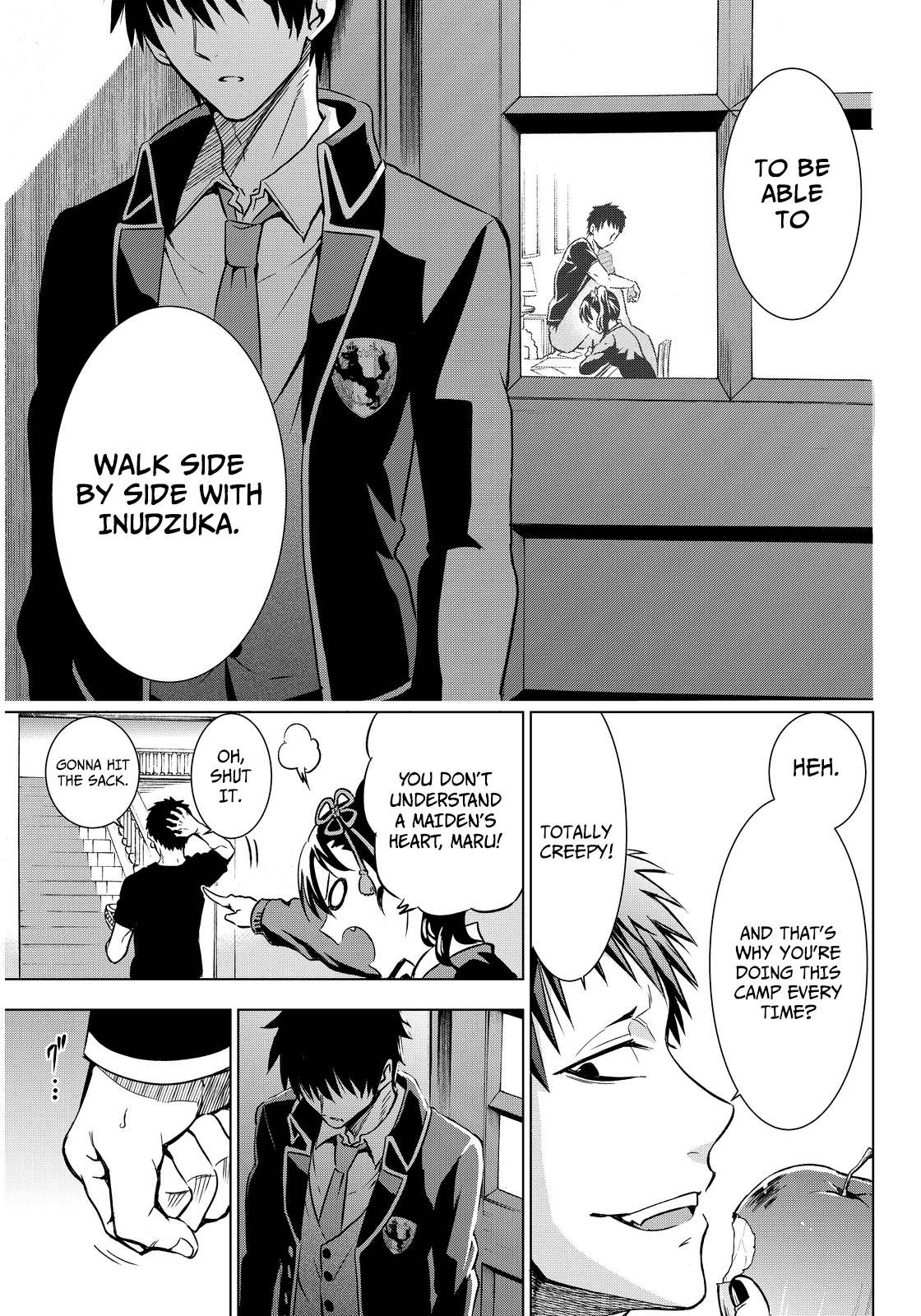 Kishuku Gakkou no Juliet Chapter 6 page 31 - Chapter 6 : Inudzuka and Hazuki