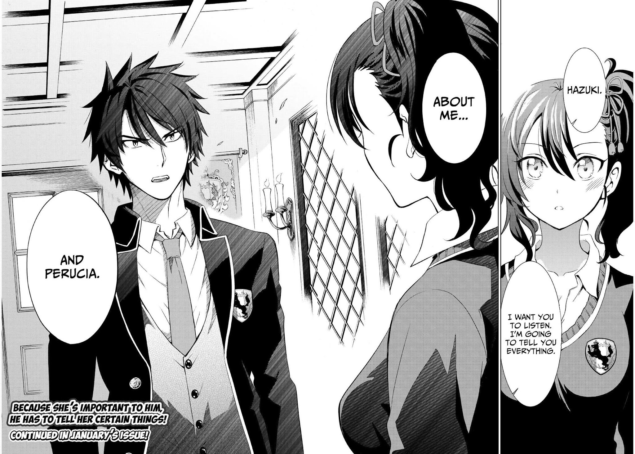 Kishuku Gakkou no Juliet Chapter 6 page 35 - Chapter 6 : Inudzuka and Hazuki