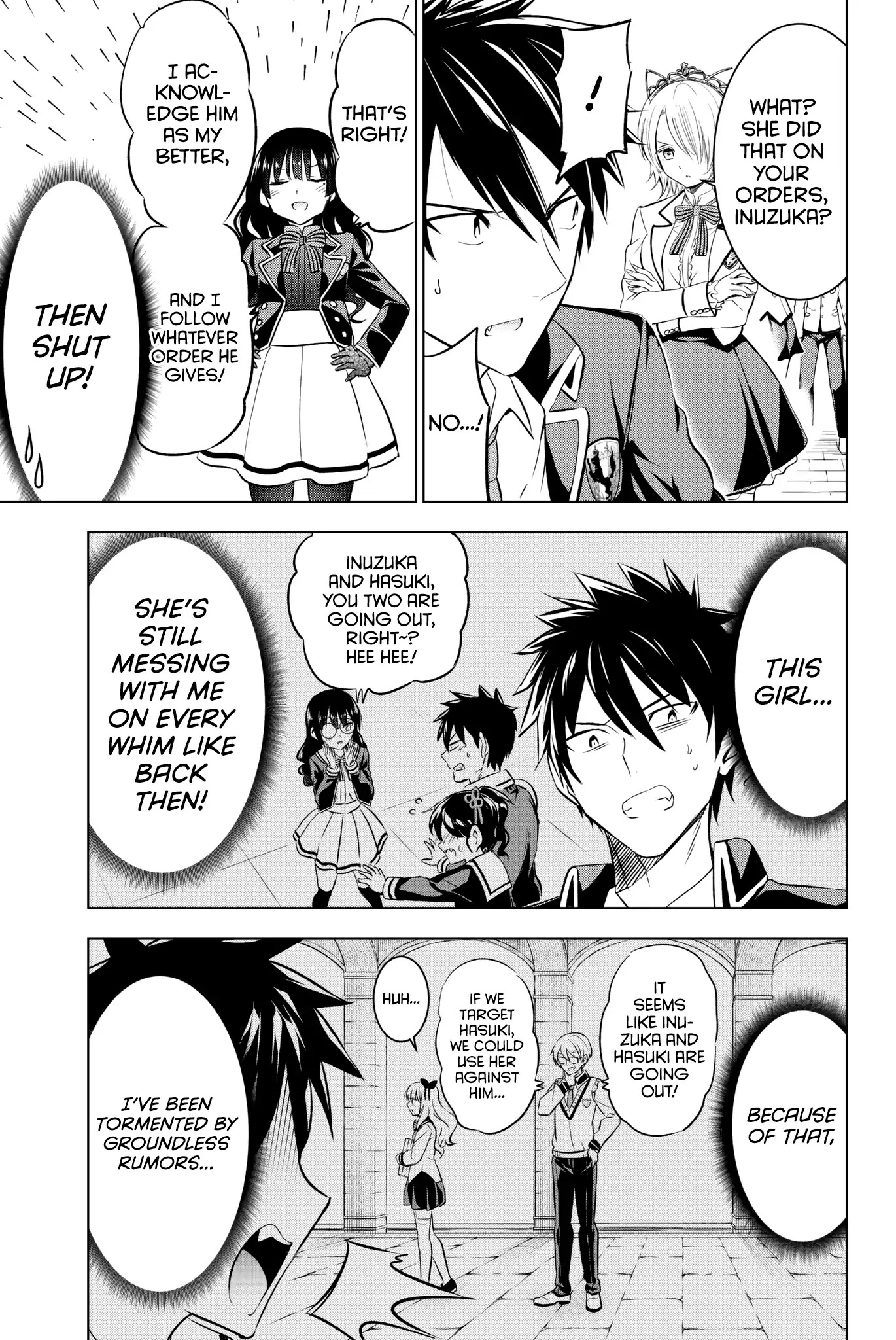 Kishuku Gakkou no Juliet Chapter 60 page 12 - Chapter 60: Romio and Leon