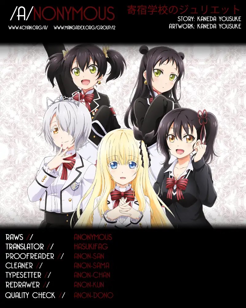 Kishuku Gakkou no Juliet Chapter 61 page 1 - Chapter 61: Scott and Juliet