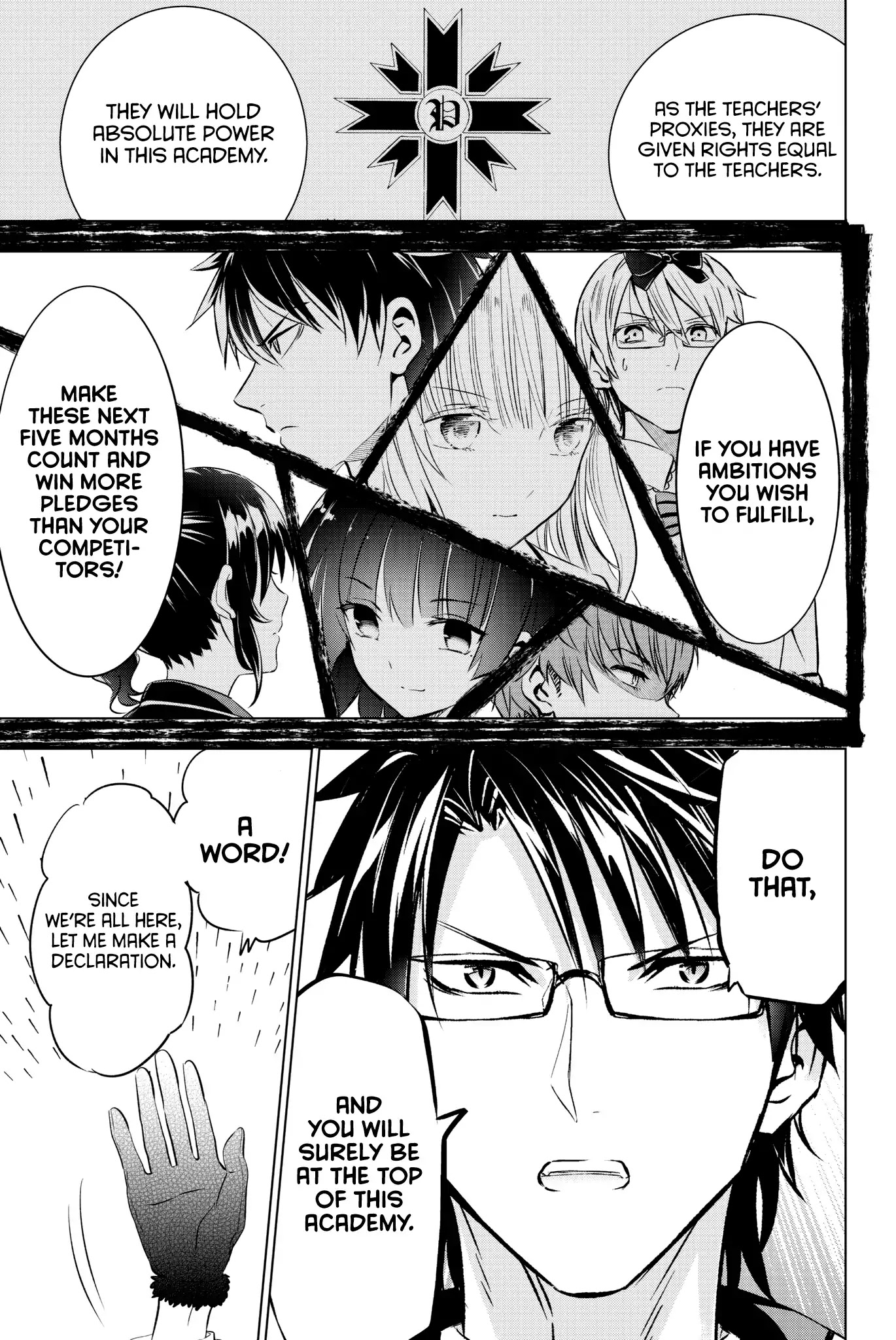 Kishuku Gakkou no Juliet Chapter 62 page 13 - Chapter 62: Romio and the Prefect General Meeting