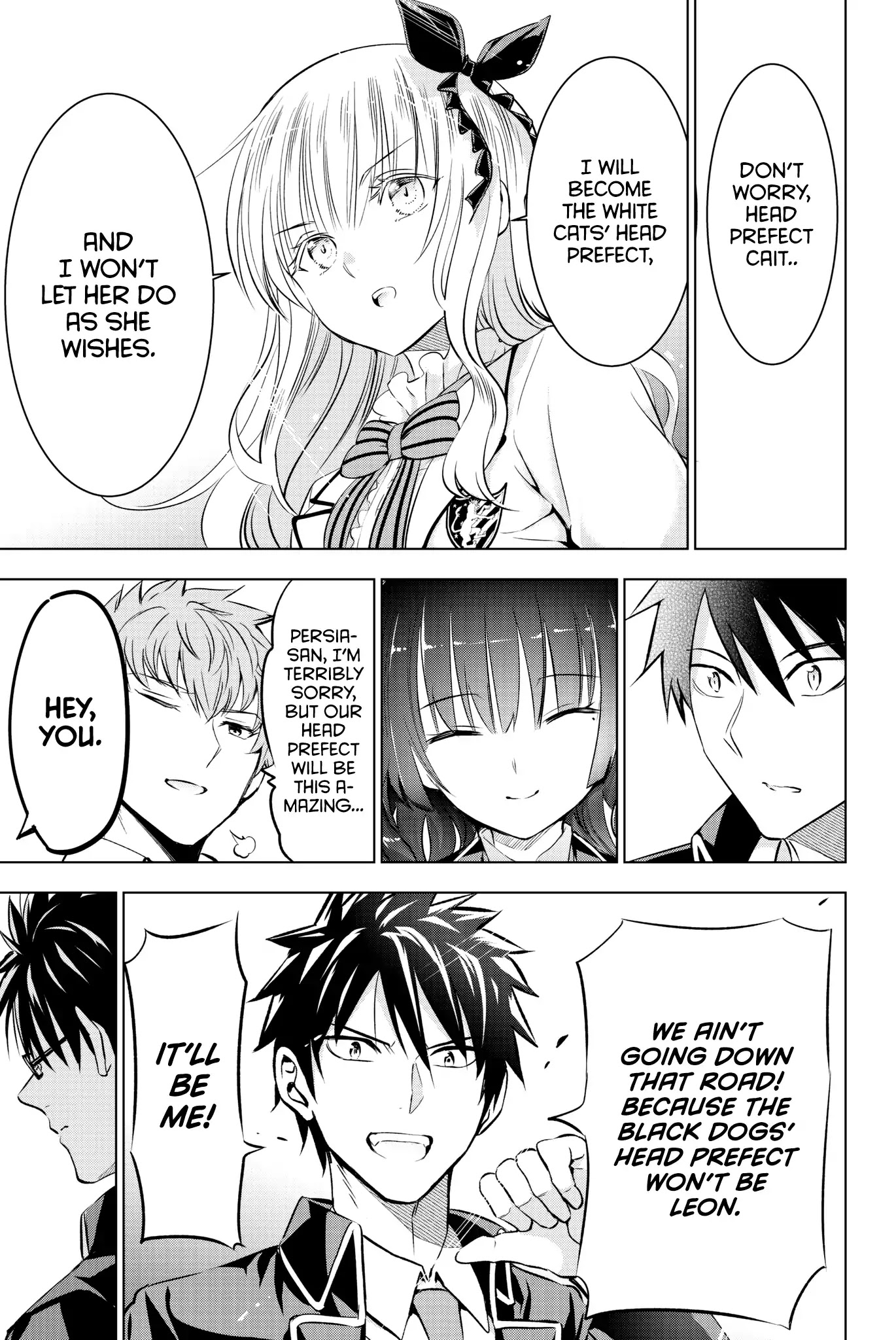 Kishuku Gakkou no Juliet Chapter 62 page 15 - Chapter 62: Romio and the Prefect General Meeting