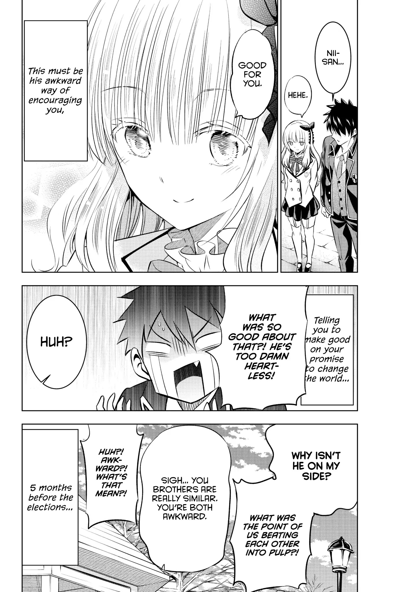 Kishuku Gakkou no Juliet Chapter 62 page 20 - Chapter 62: Romio and the Prefect General Meeting
