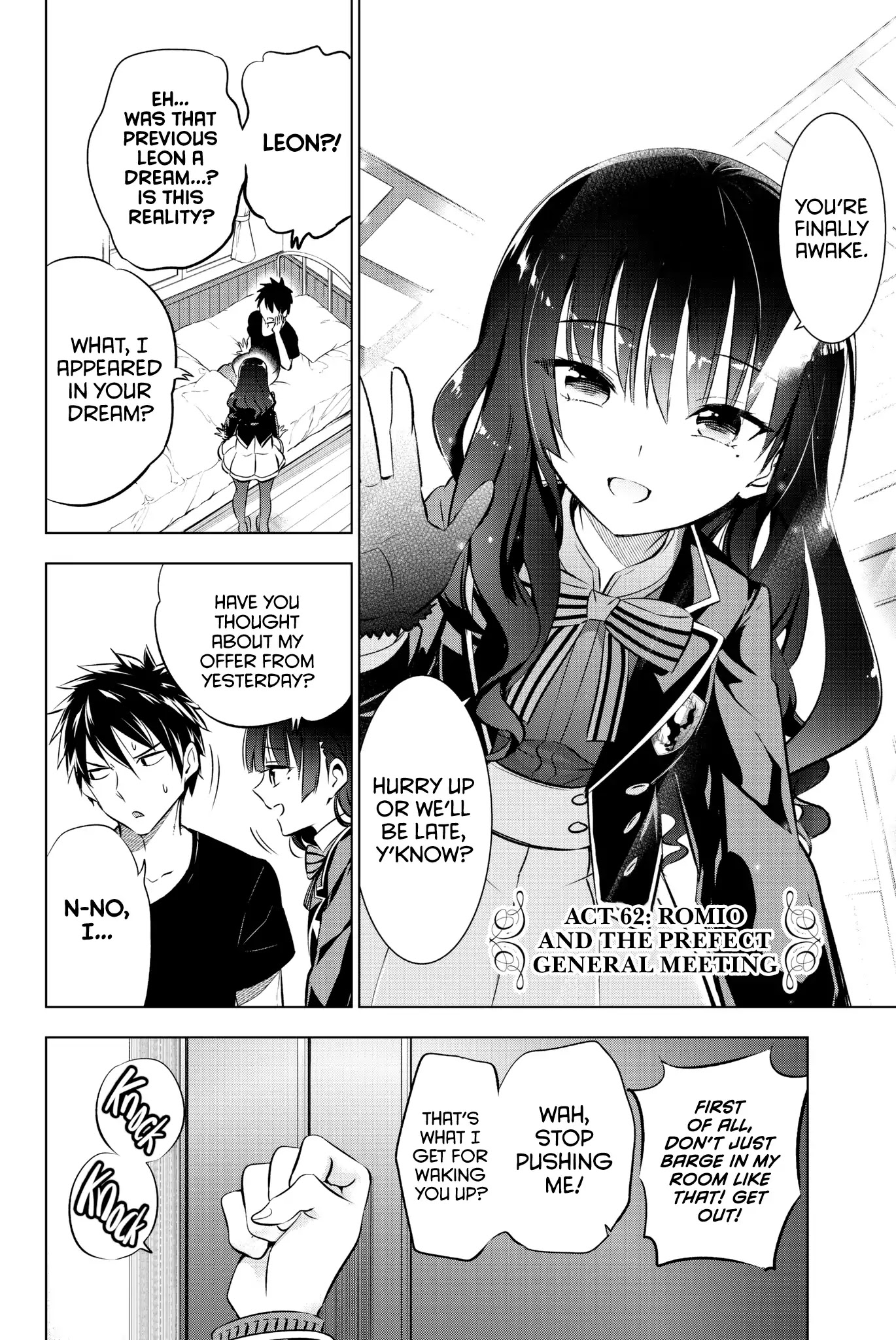 Kishuku Gakkou no Juliet Chapter 62 page 3 - Chapter 62: Romio and the Prefect General Meeting