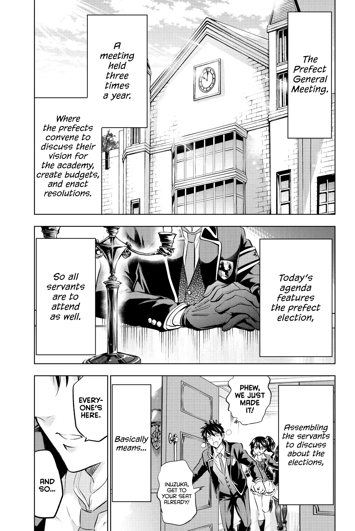 Kishuku Gakkou no Juliet Chapter 62 page 6 - Chapter 62: Romio and the Prefect General Meeting