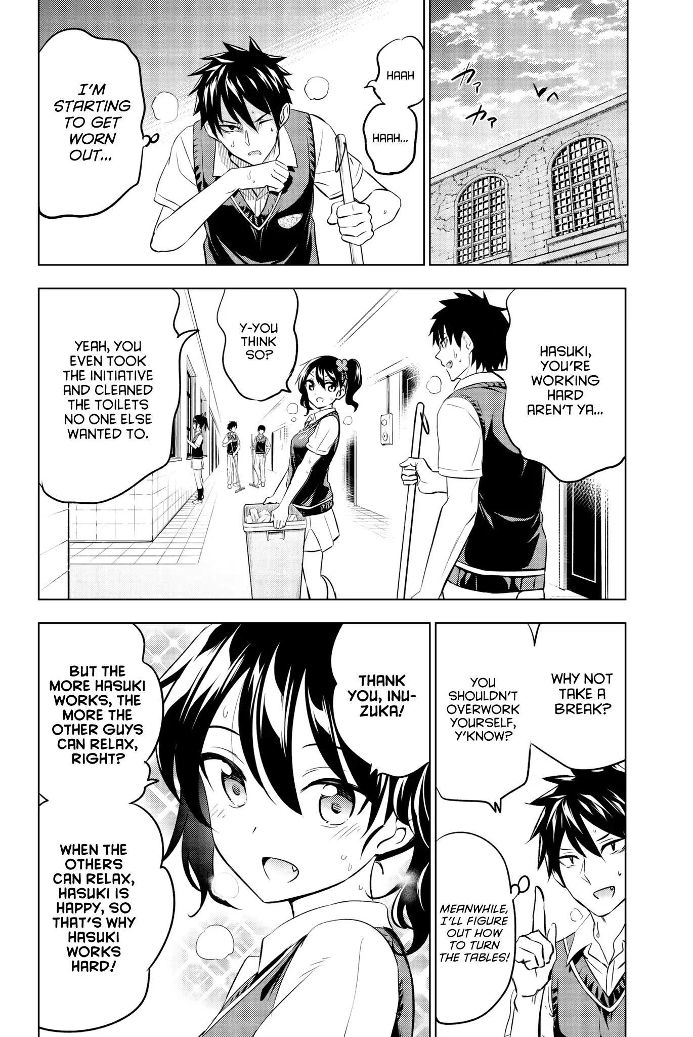 Kishuku Gakkou no Juliet Chapter 63 page 13 - Chapter 63: Romio, Hasuki, and Servant Errands