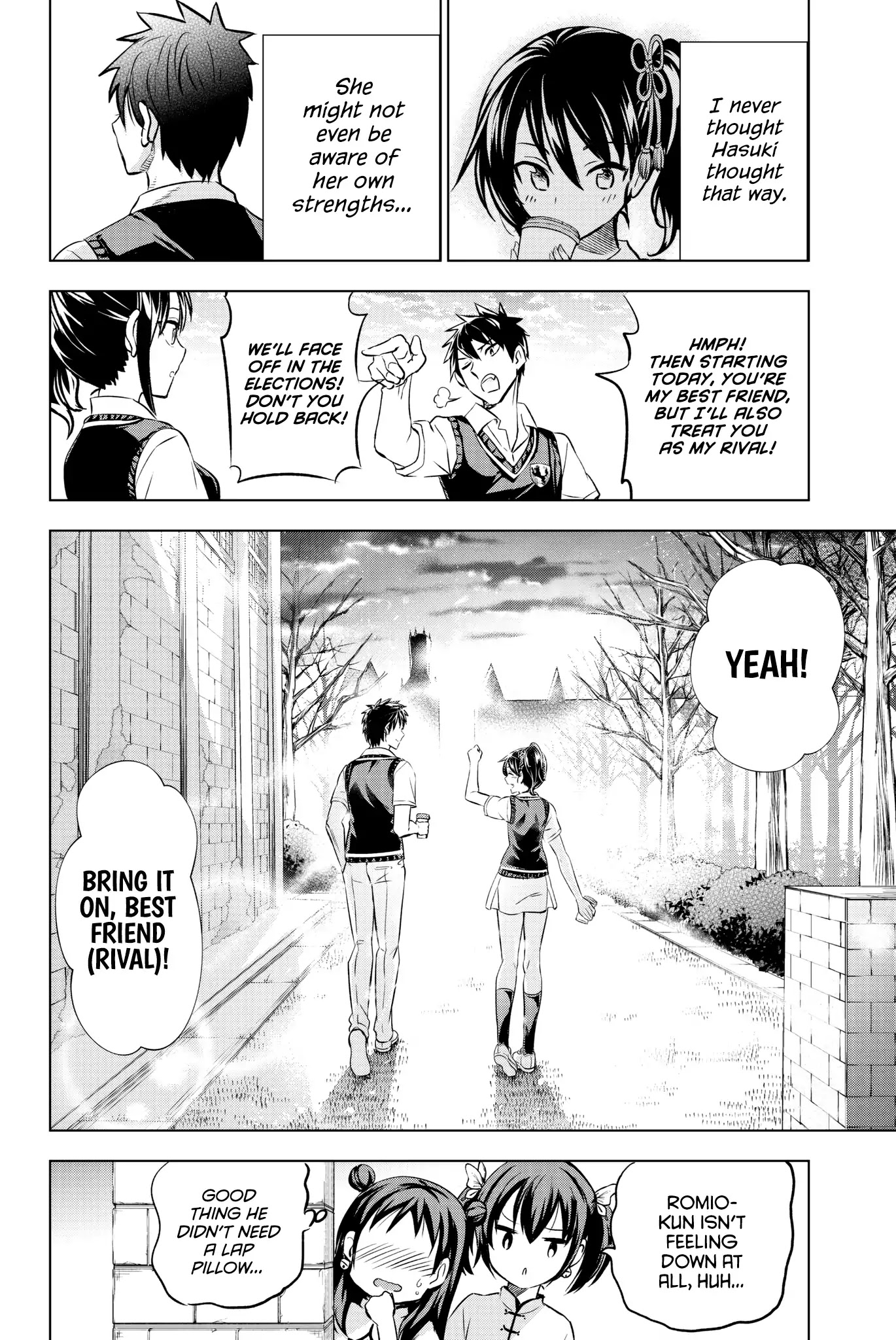 Kishuku Gakkou no Juliet Chapter 63 page 21 - Chapter 63: Romio, Hasuki, and Servant Errands