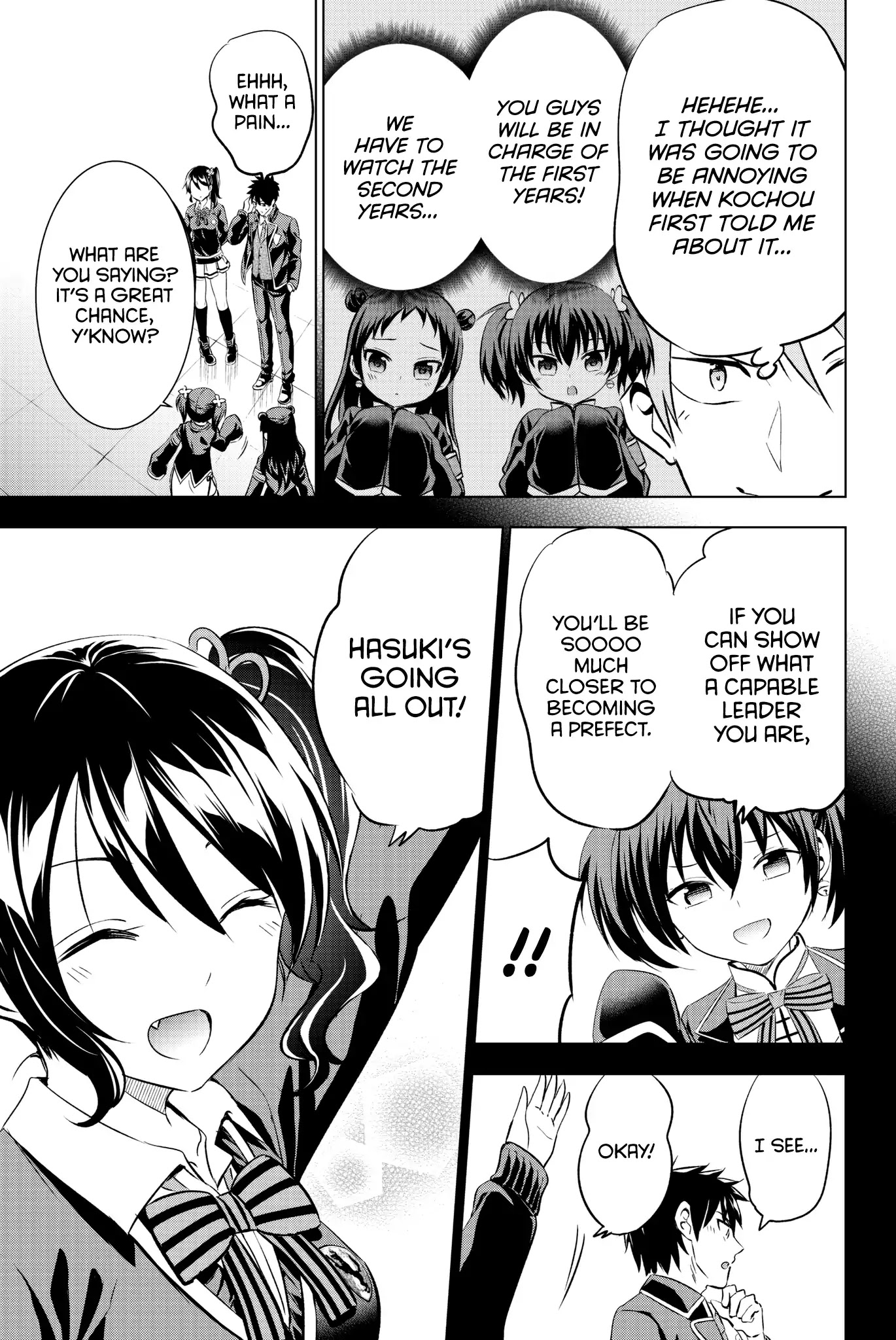 Kishuku Gakkou no Juliet Chapter 63 page 4 - Chapter 63: Romio, Hasuki, and Servant Errands