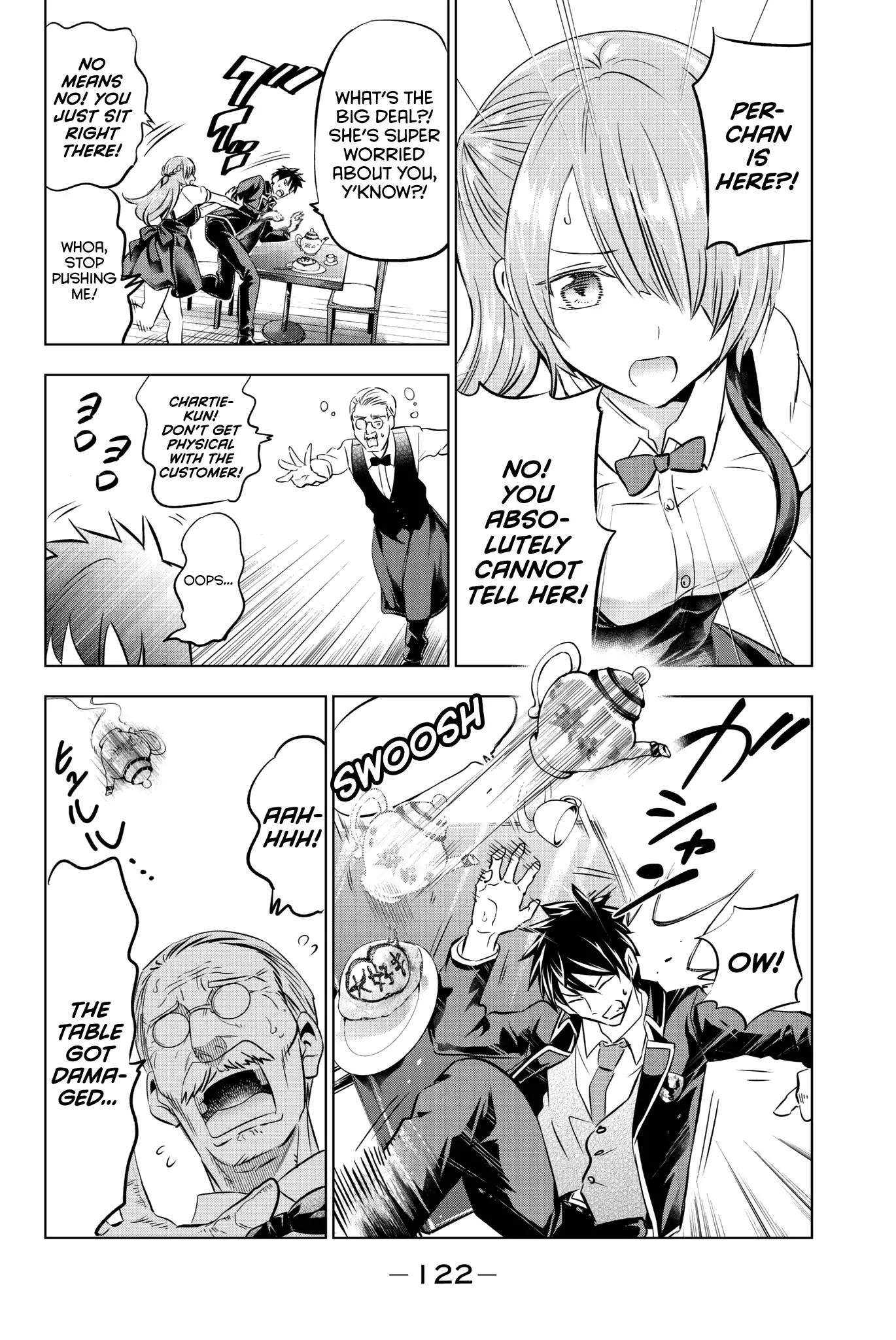 Kishuku Gakkou no Juliet Chapter 64 page 17 - Chapter 64: Romio, Princess Char, and Coffee I