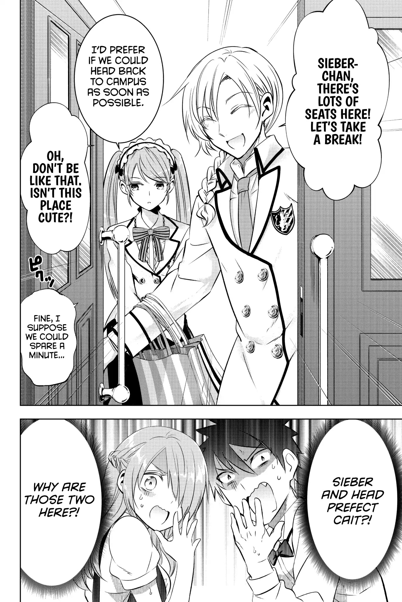 Kishuku Gakkou no Juliet Chapter 64 page 21 - Chapter 64: Romio, Princess Char, and Coffee I