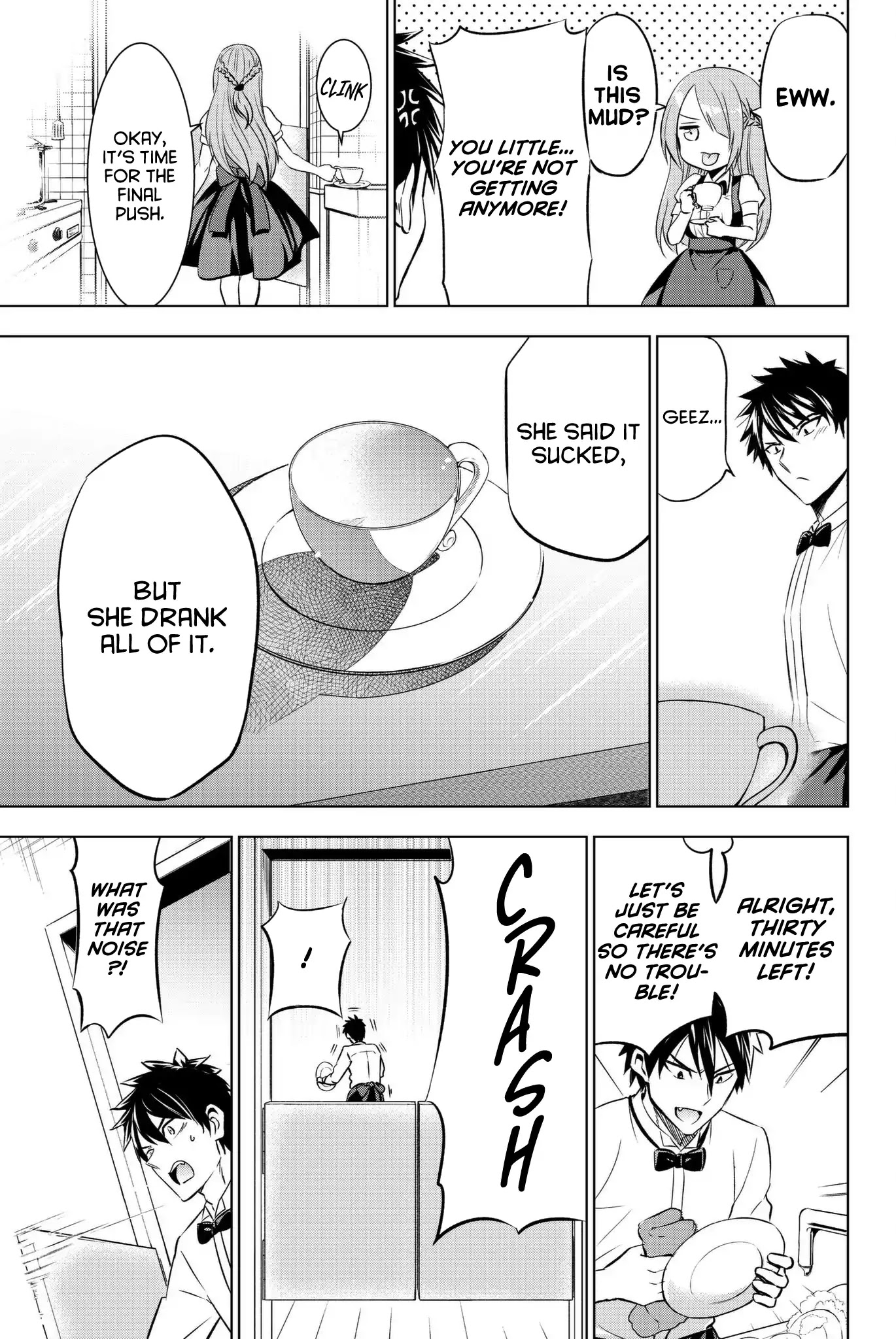 Kishuku Gakkou no Juliet Chapter 65 page 14 - Chapter 65: Romio, Princess Char, and Coffee II